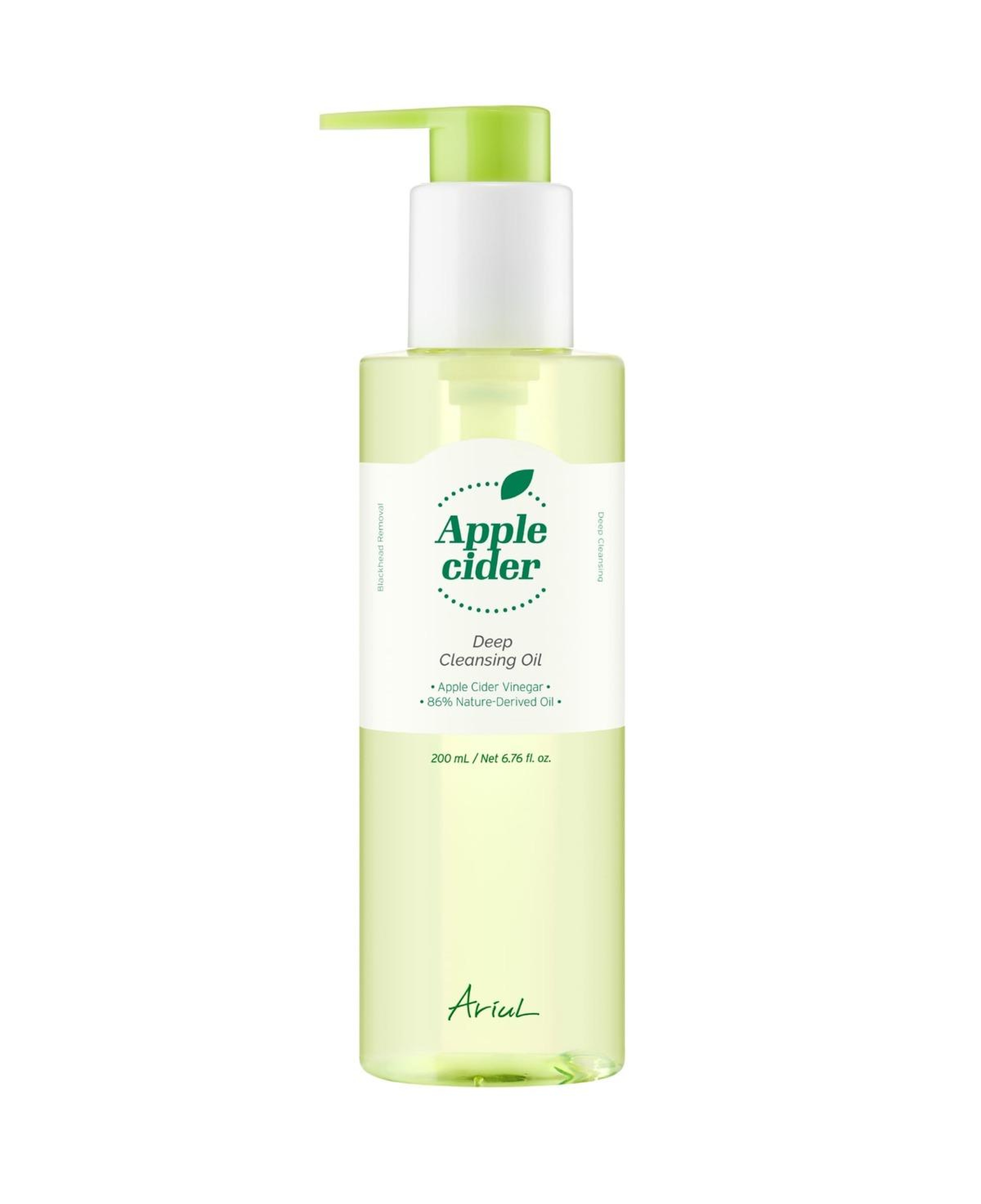 Ariul Apple Cider Deep Cleansing Oil 200ml - Elma Sirkeli Gözenek Arındırıcı Yağ Bazlı Vegan Temizleme Yağı