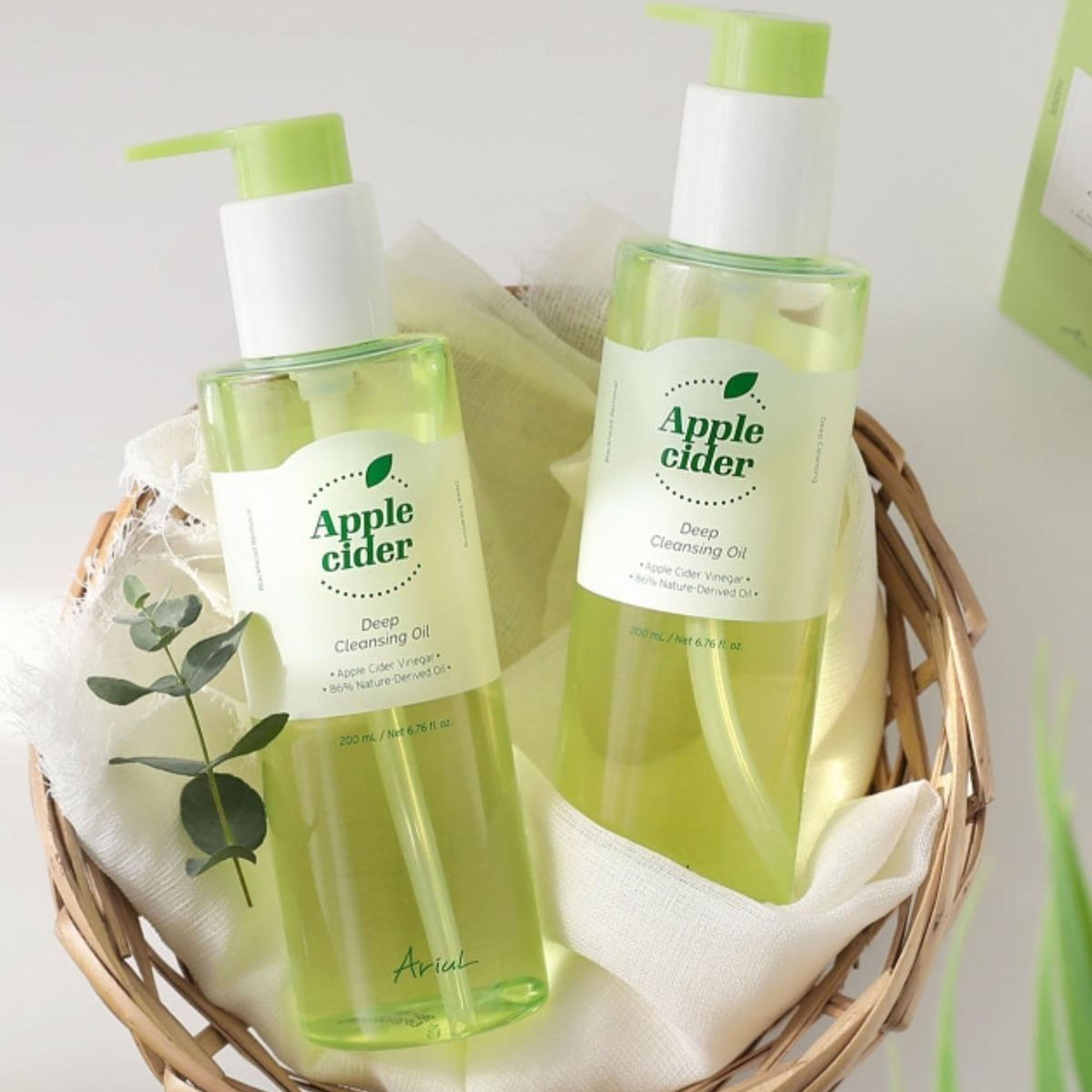 Ariul Apple Cider Deep Cleansing Oil 200ml - Elma Sirkeli Gözenek Arındırıcı Yağ Bazlı Vegan Temizleme Yağı