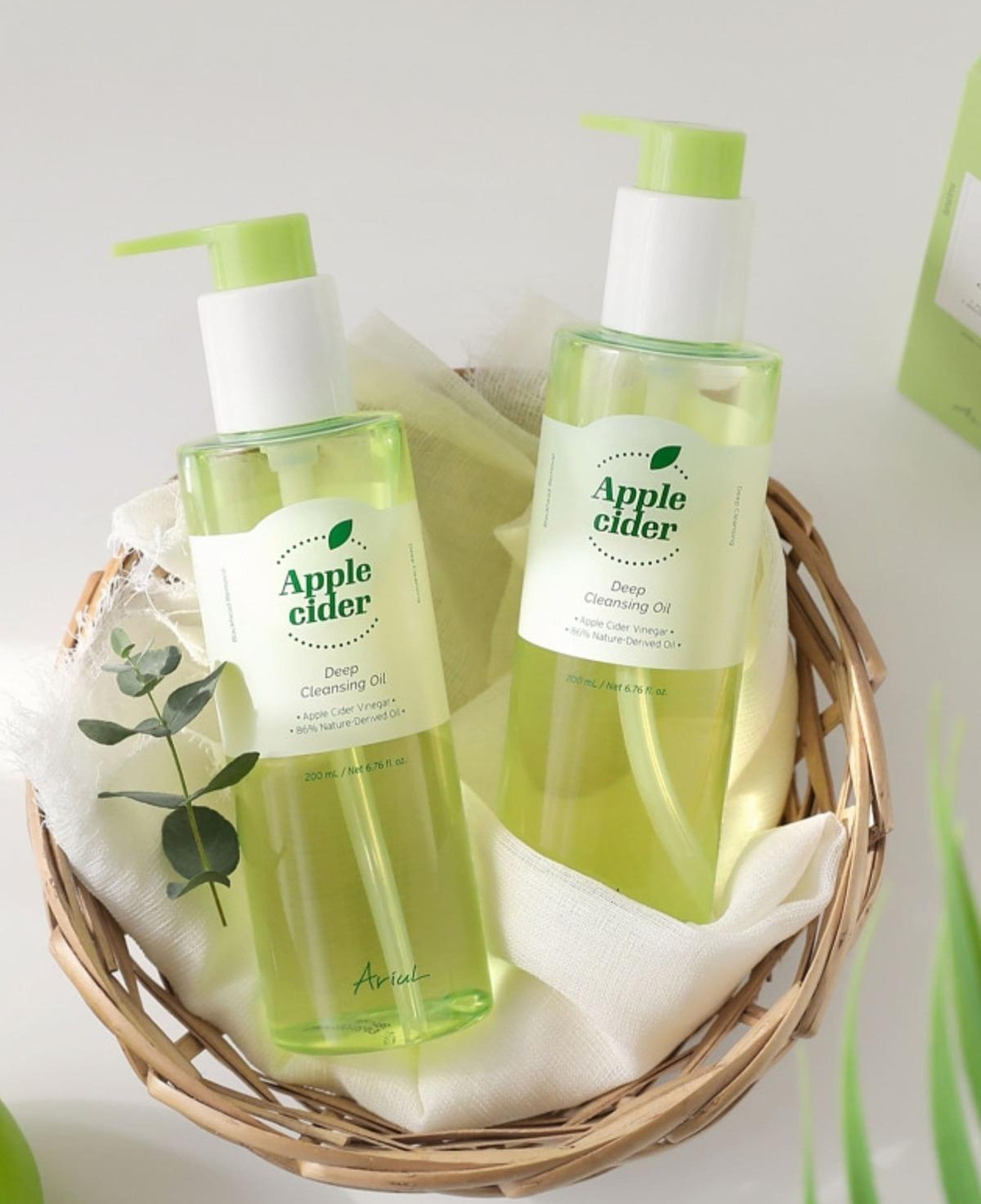 Ariul Apple Cider Deep Cleansing Oil 200ml - Elma Sirkeli Gözenek Arındırıcı Yağ Bazlı Vegan Temizleme Yağı