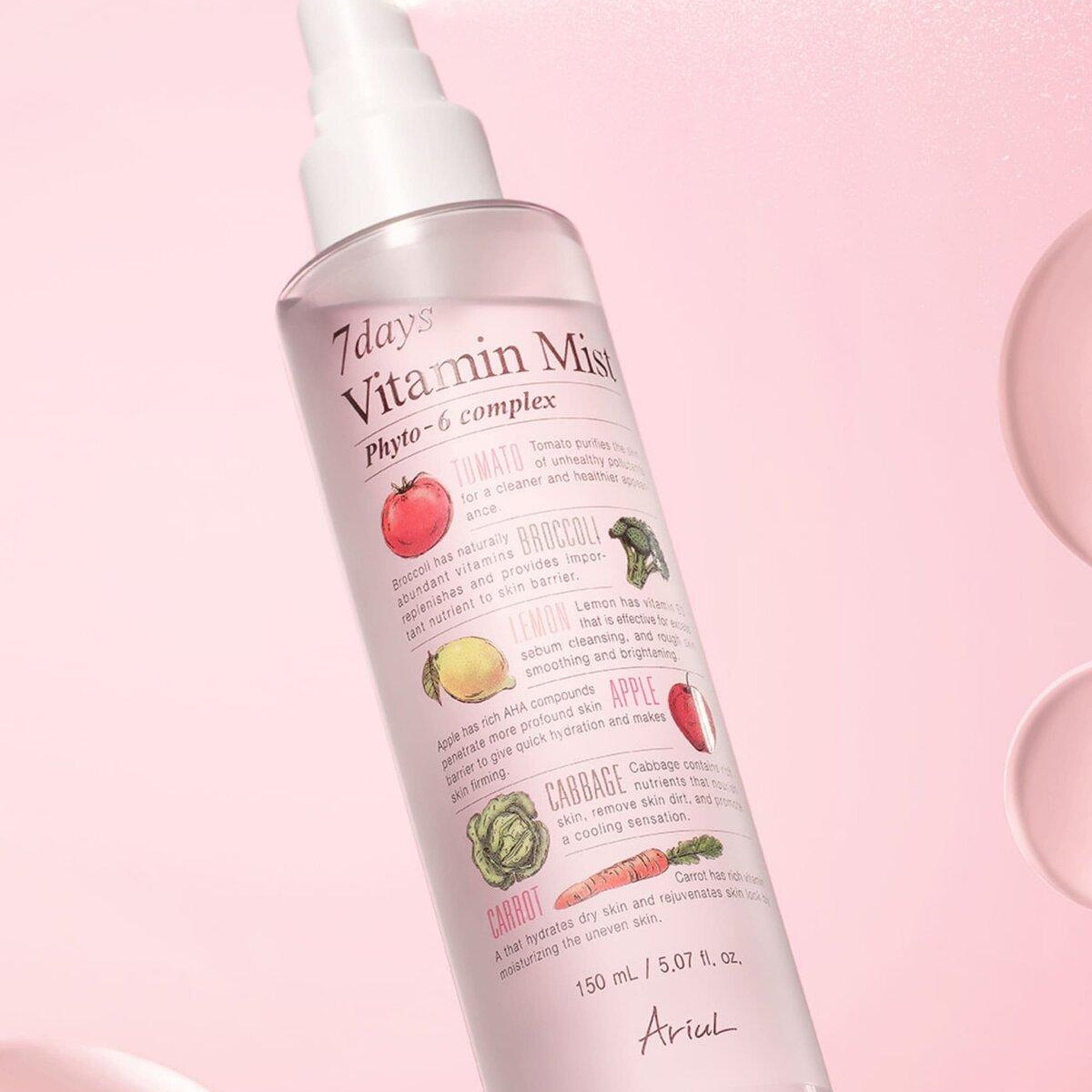 Ariul 7Days Vitamin Mist - Vitaminli Canlandırıcı Yüz Spreyi