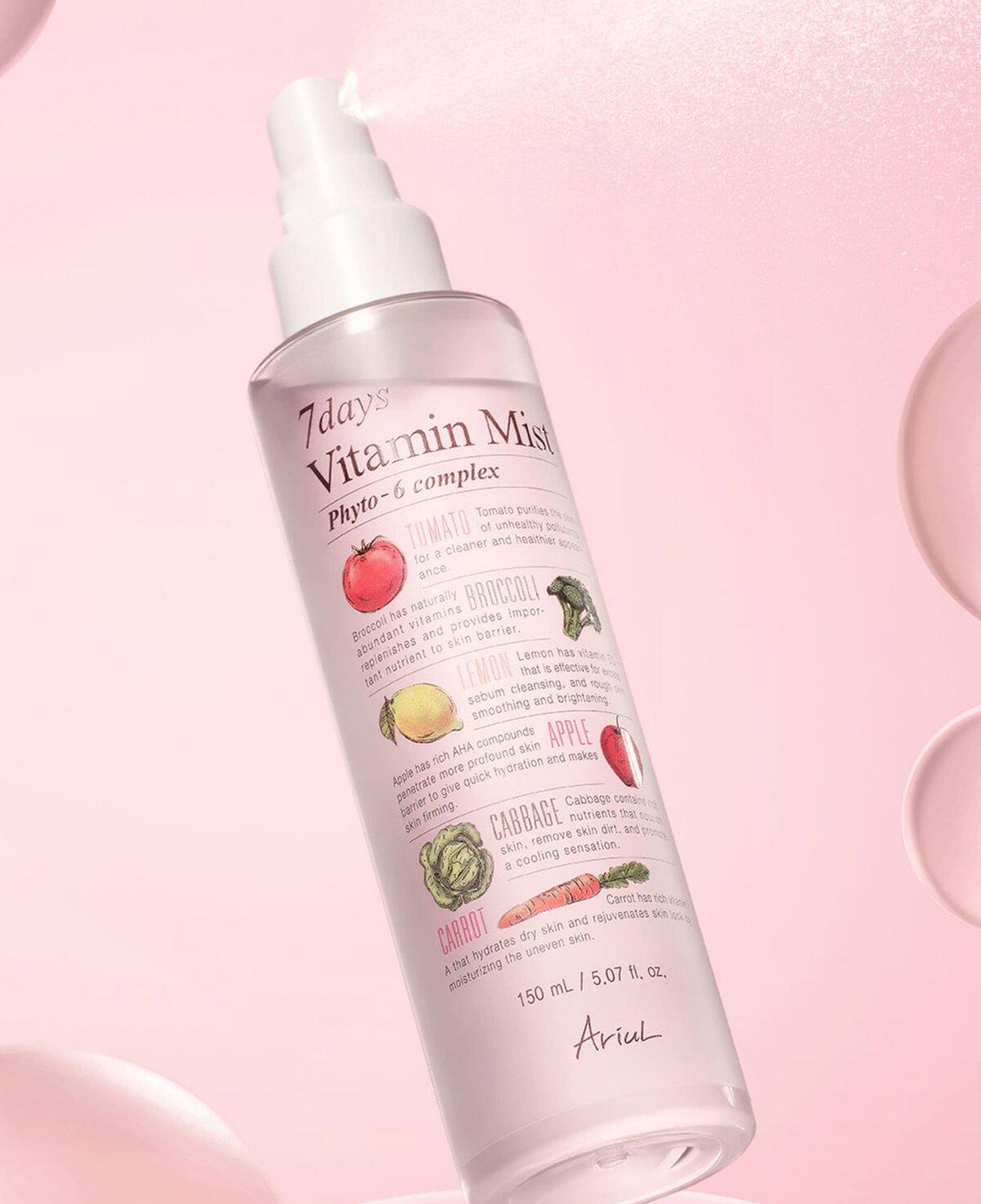 Ariul 7Days Vitamin Mist - Vitaminli Canlandırıcı Yüz Spreyi