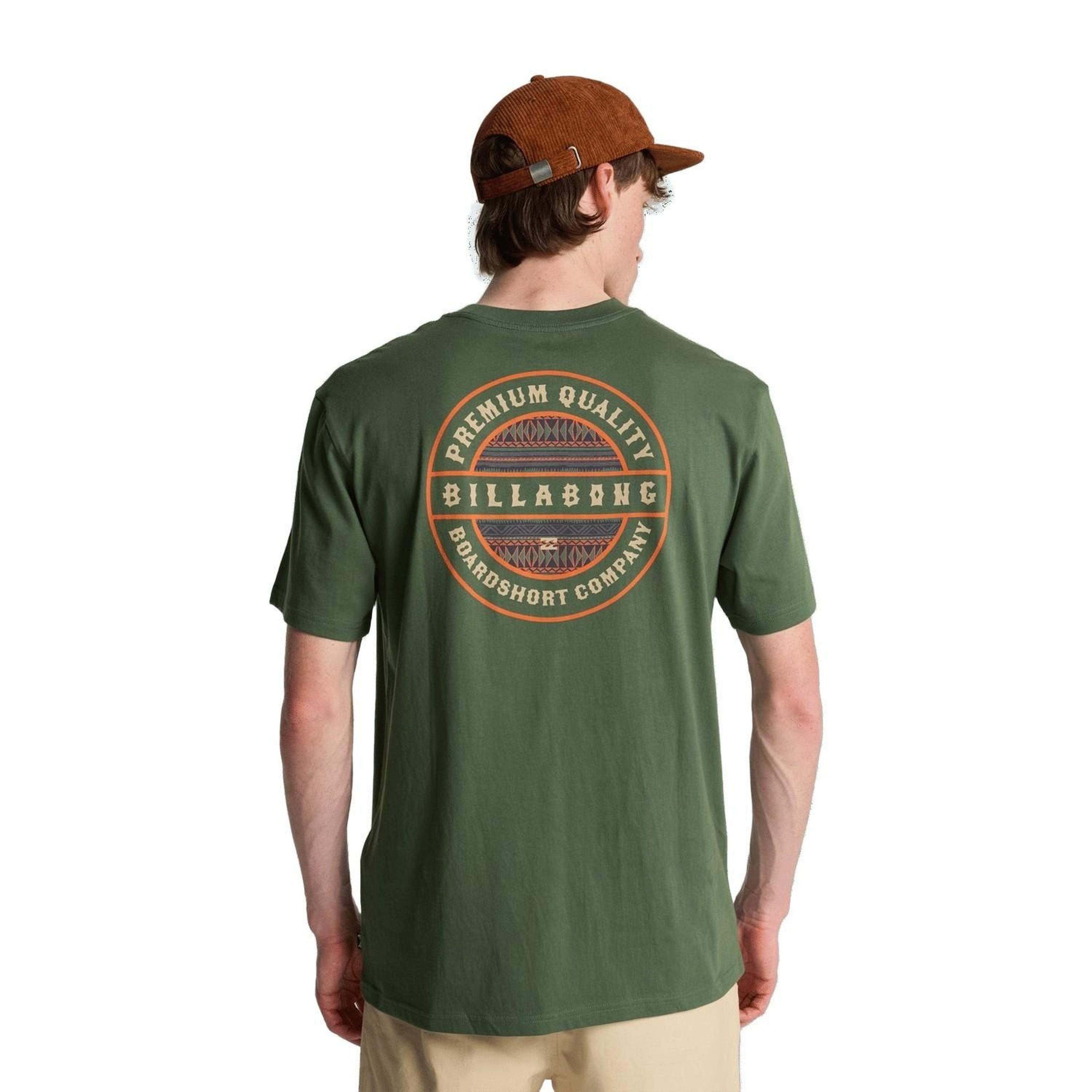Billabong Rotor Erkek Yeşil Tişört