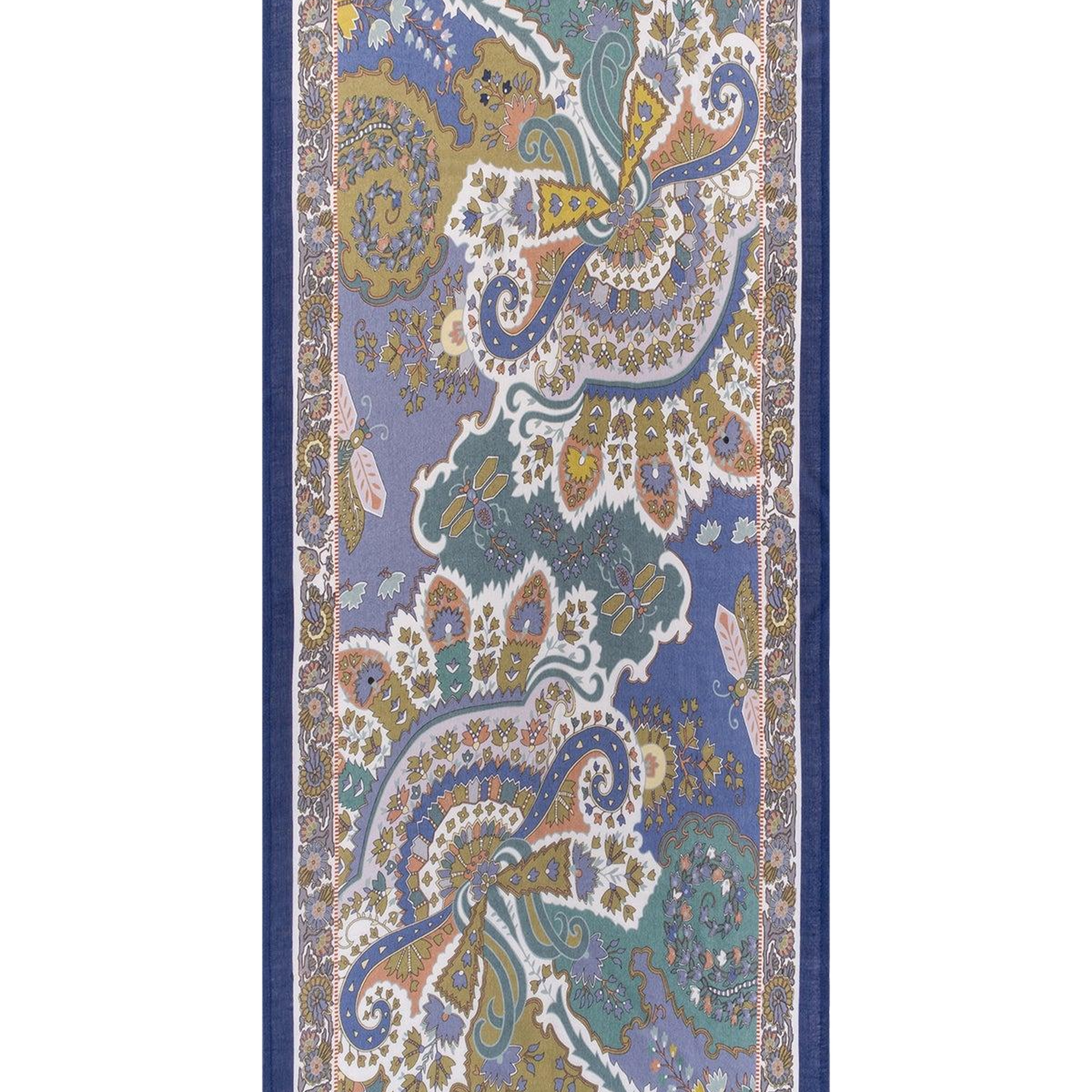 Renkli Jas İpekli Baskılı Pareo Şal 70x180 cm
