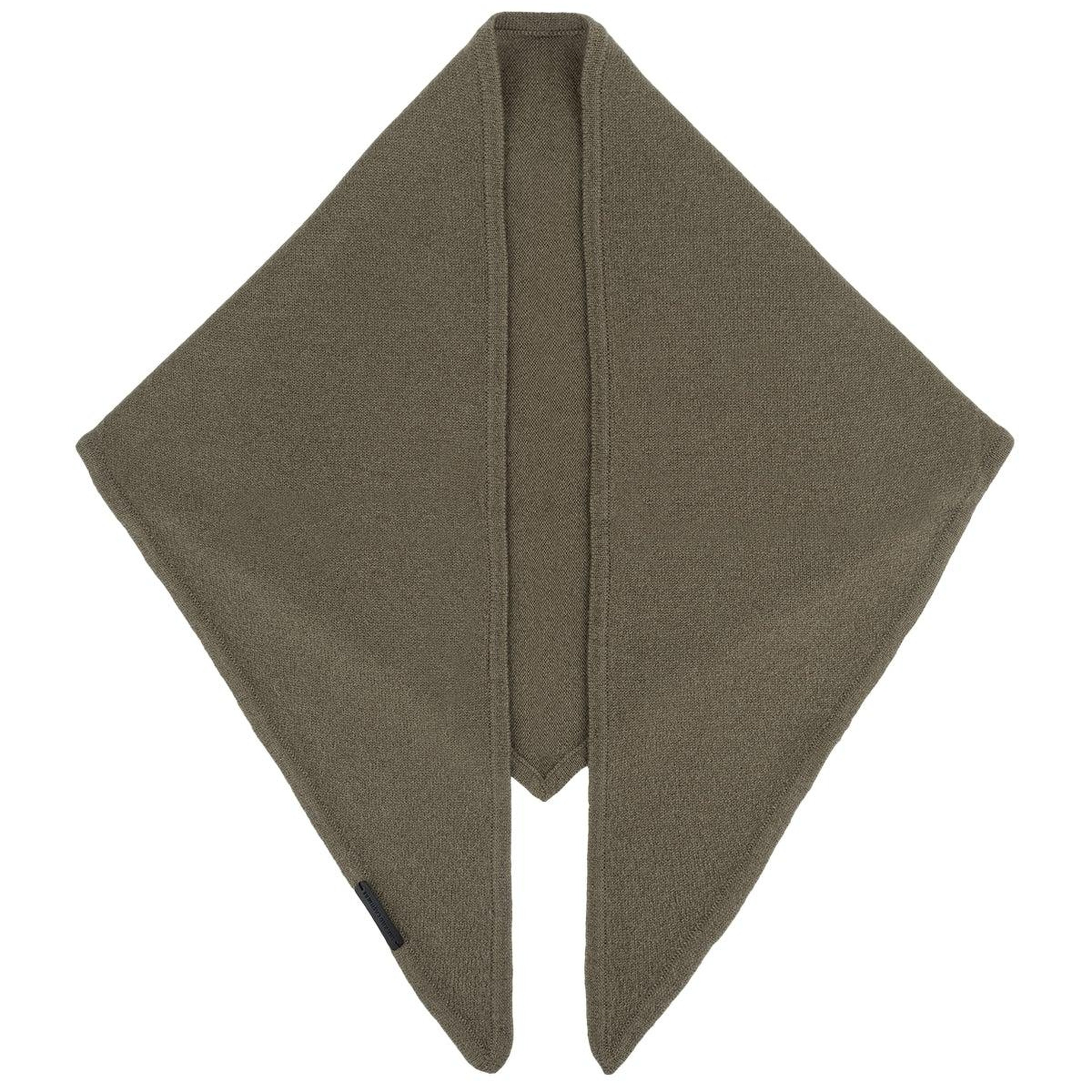 Haki Rose Saf Kaşmir Fular Bandana