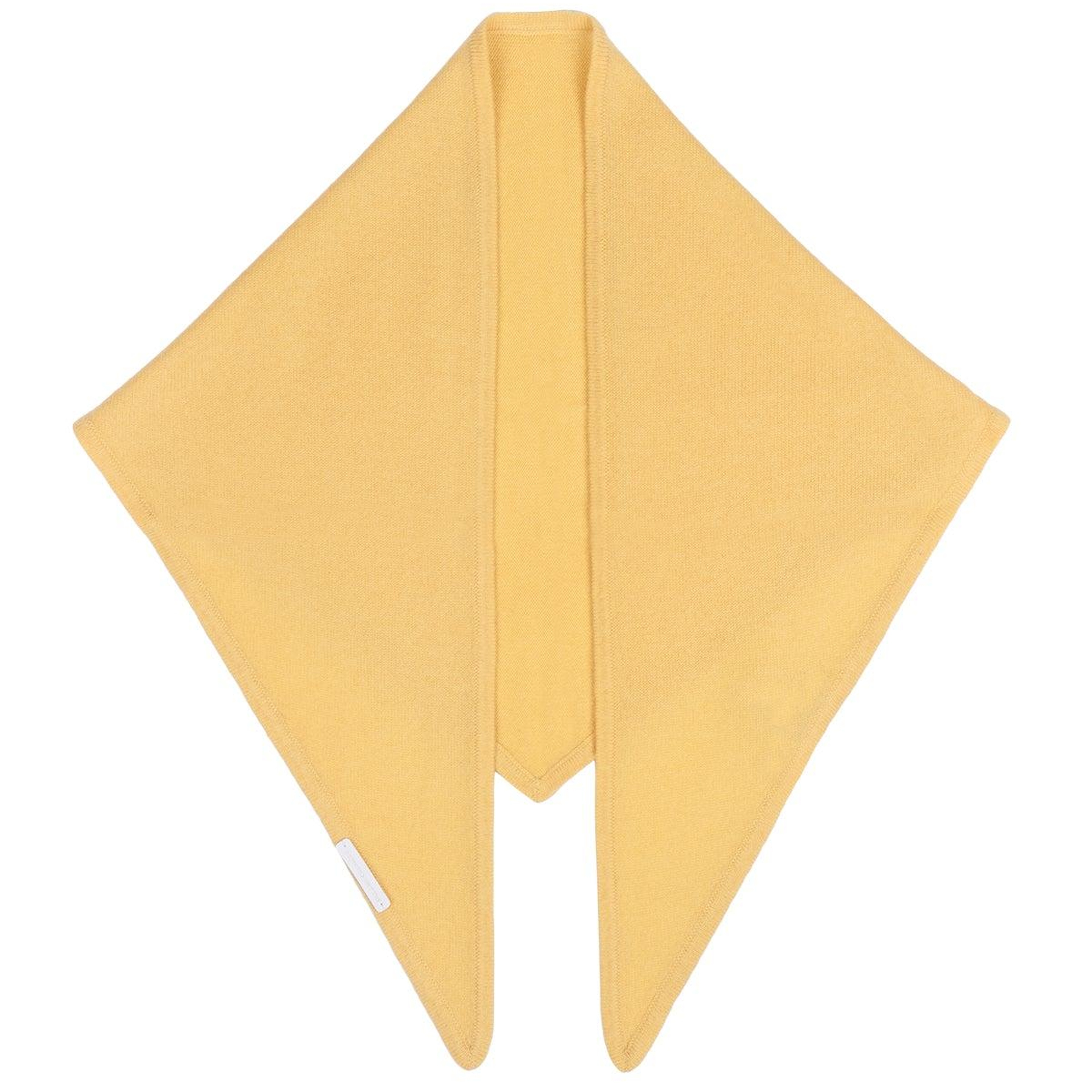 Sarı Rose Saf Kaşmir Fular Bandana