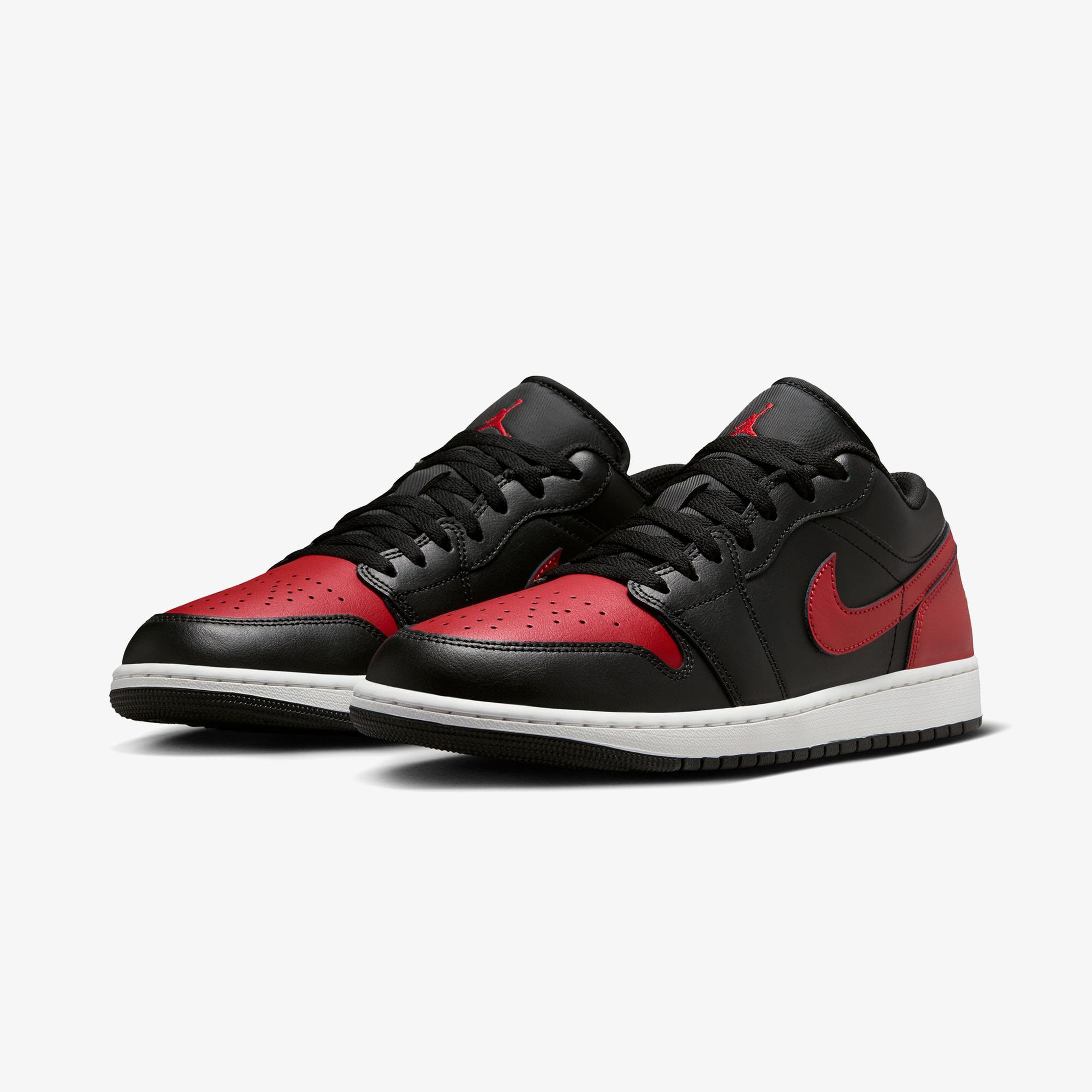 Jordan Air 1 Low Erkek Siyah Spor Ayakkabı