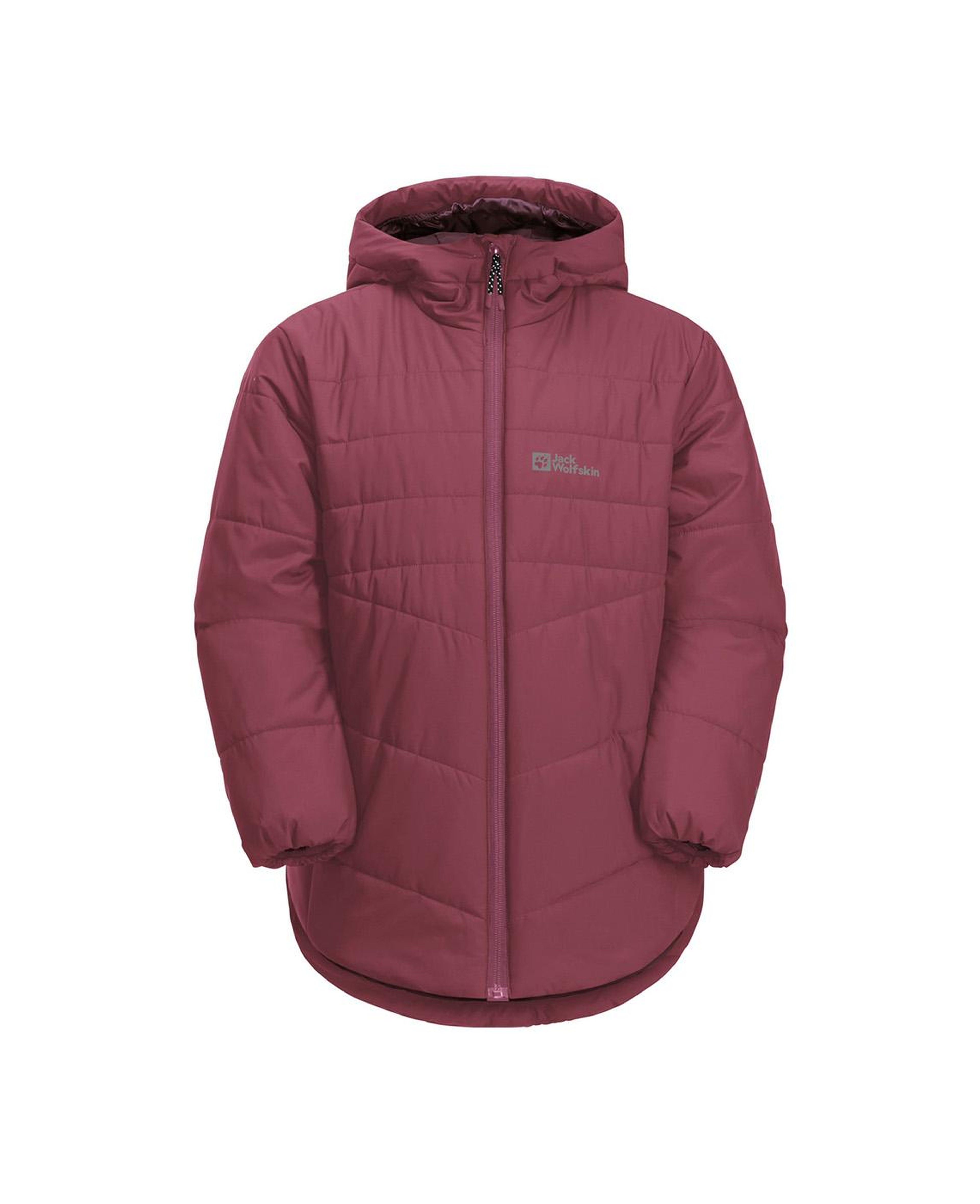 Jack Wolfskin Solyd Ins G Unisex Çocuk Pembe Outdoor Ceketi