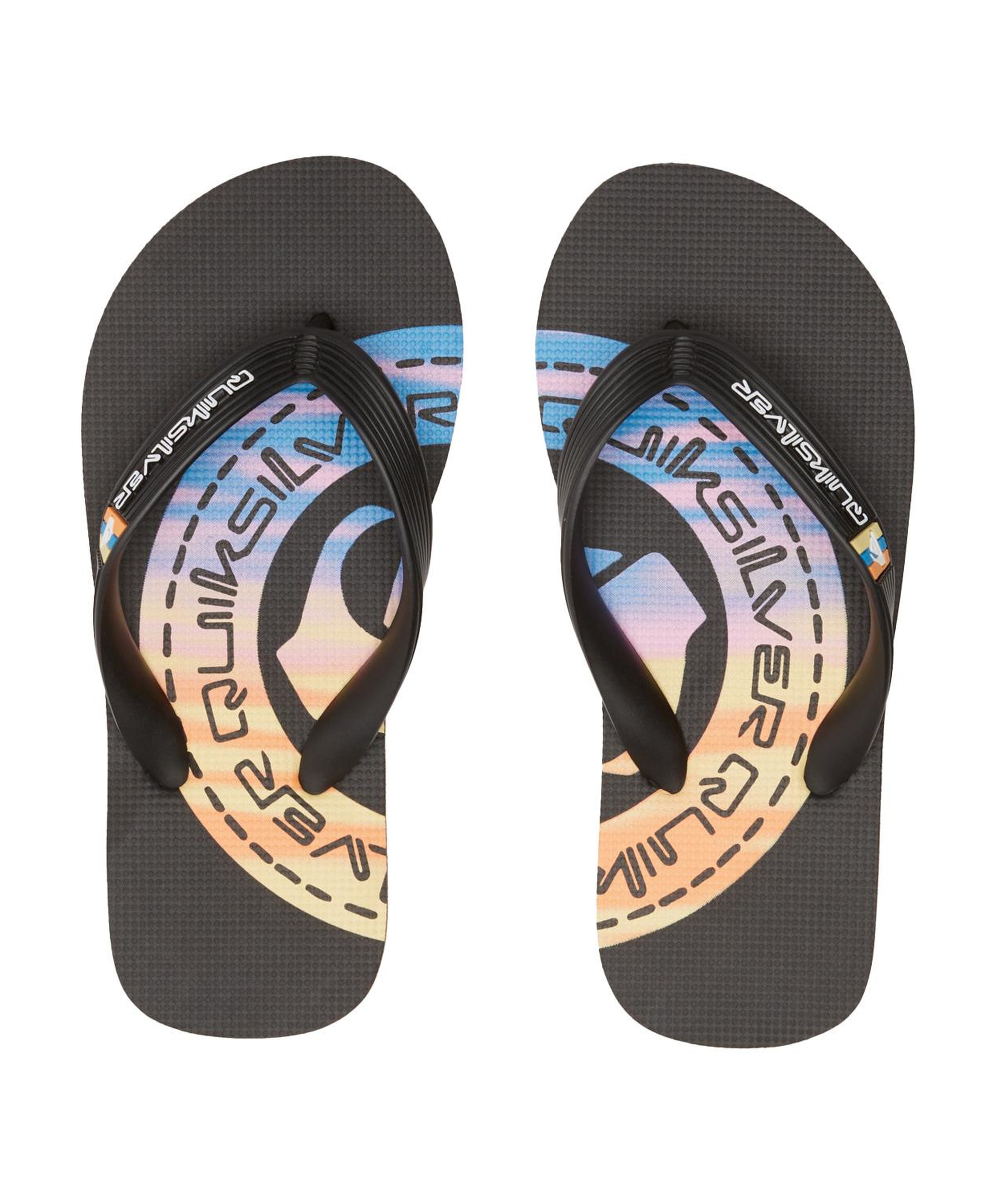 Quiksilver Molokai Art II Youth Erkek Çocuk Siyah Terlik