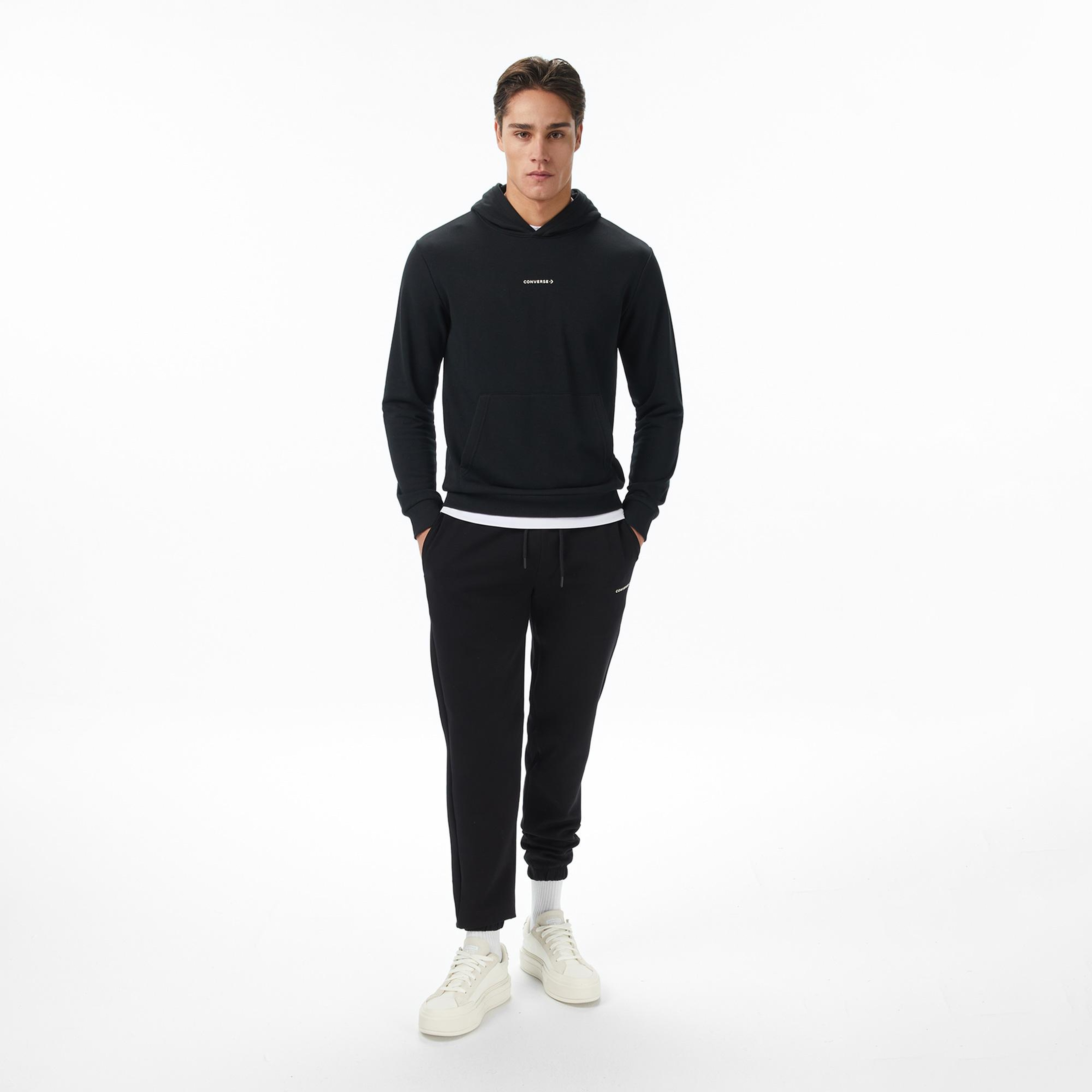 Converse Erkek Siyah Sweatshirt