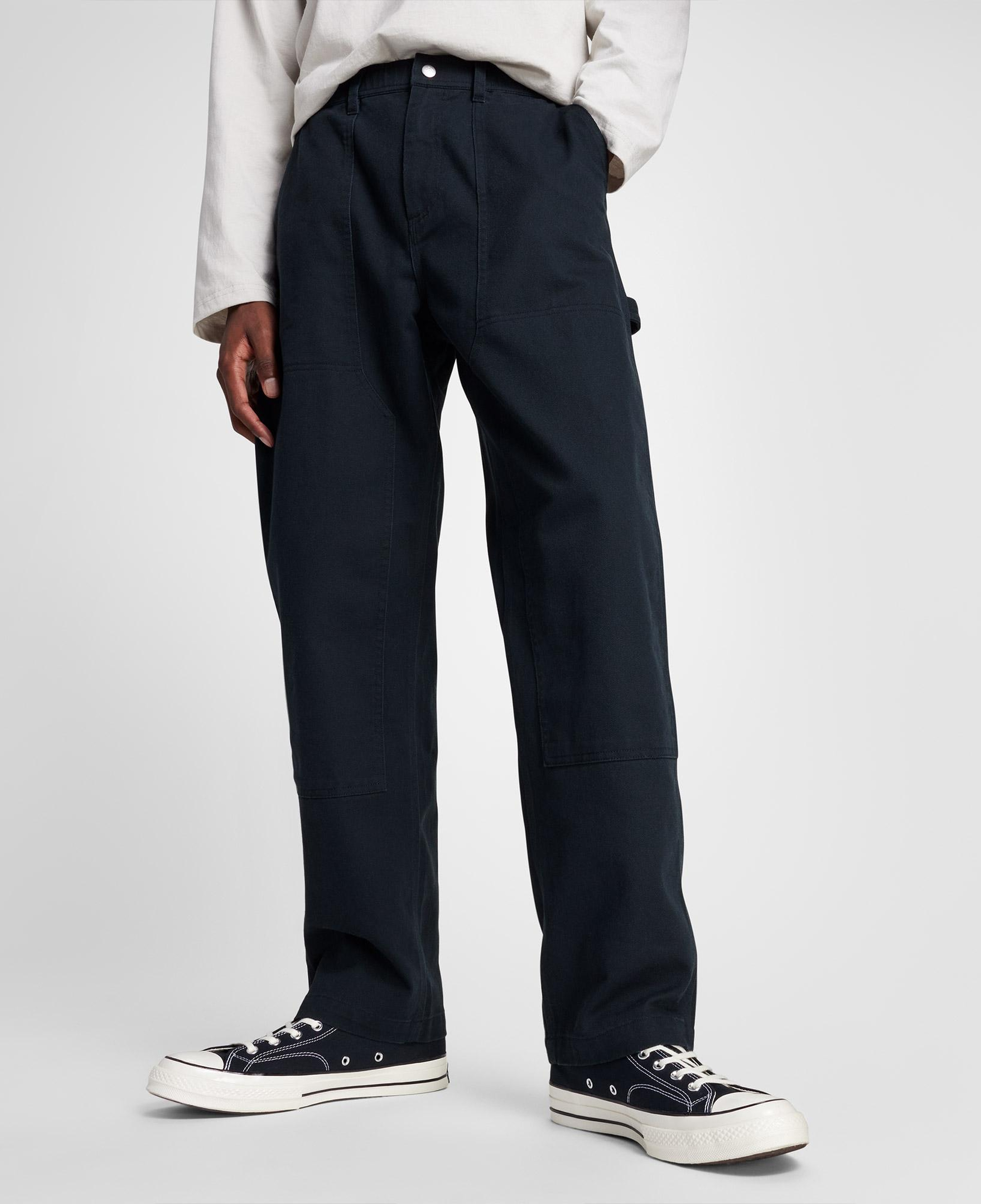 Converse Double Knee Harbor Erkek Siyah Pantolon
