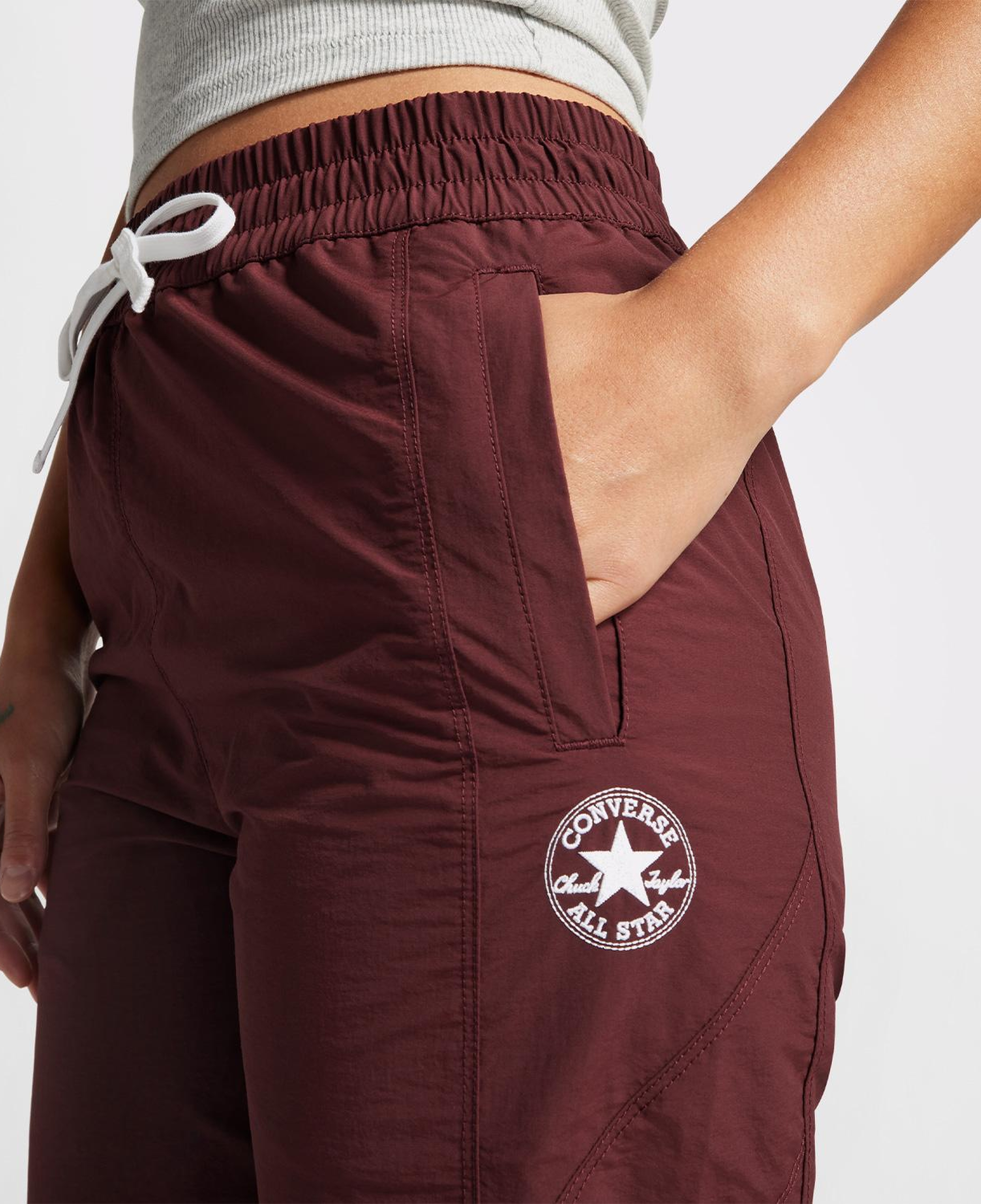 Converse Star Sprinter Kadın Bordo Pantolon
