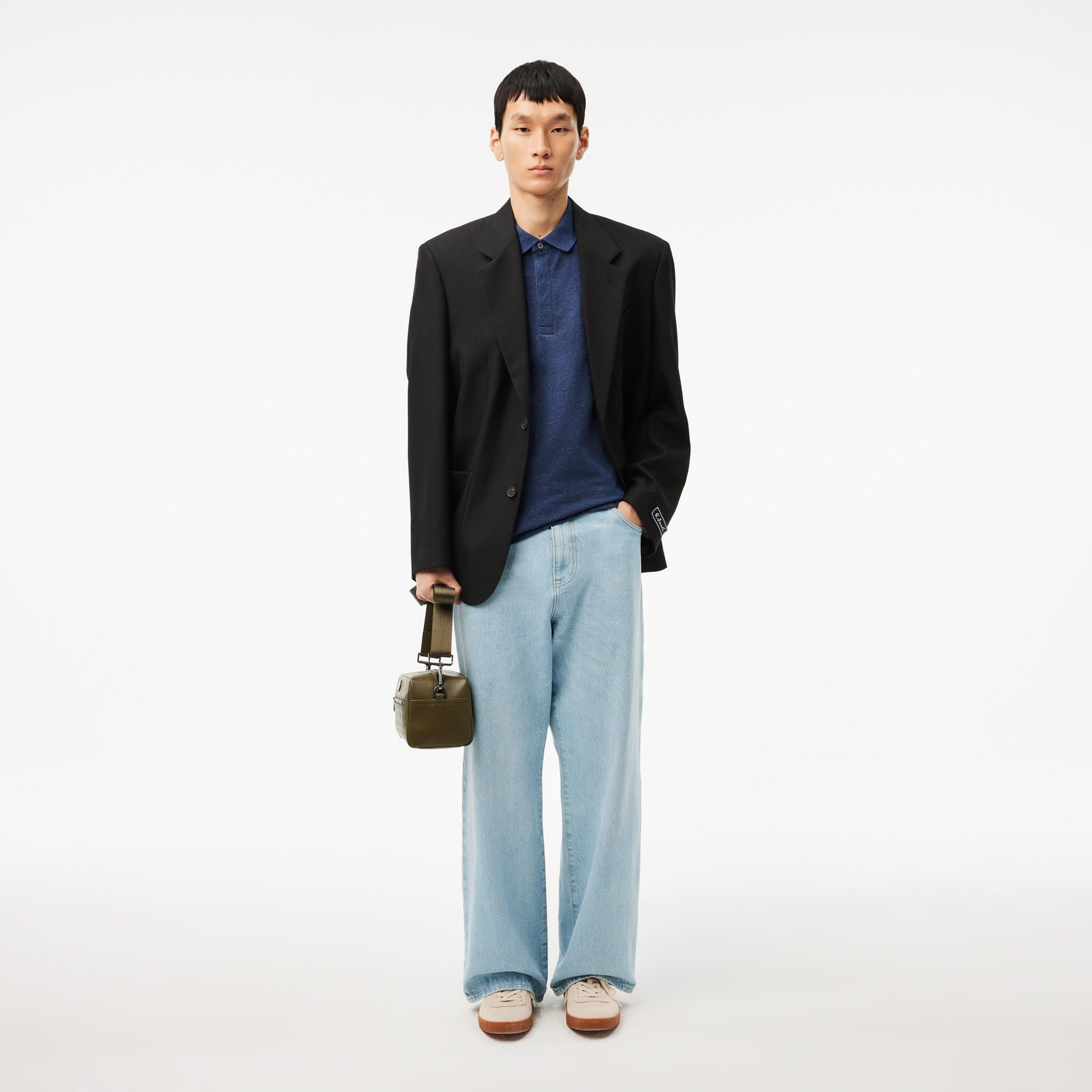 Erkek Regular Fit Koyu Mavi Paris Polo