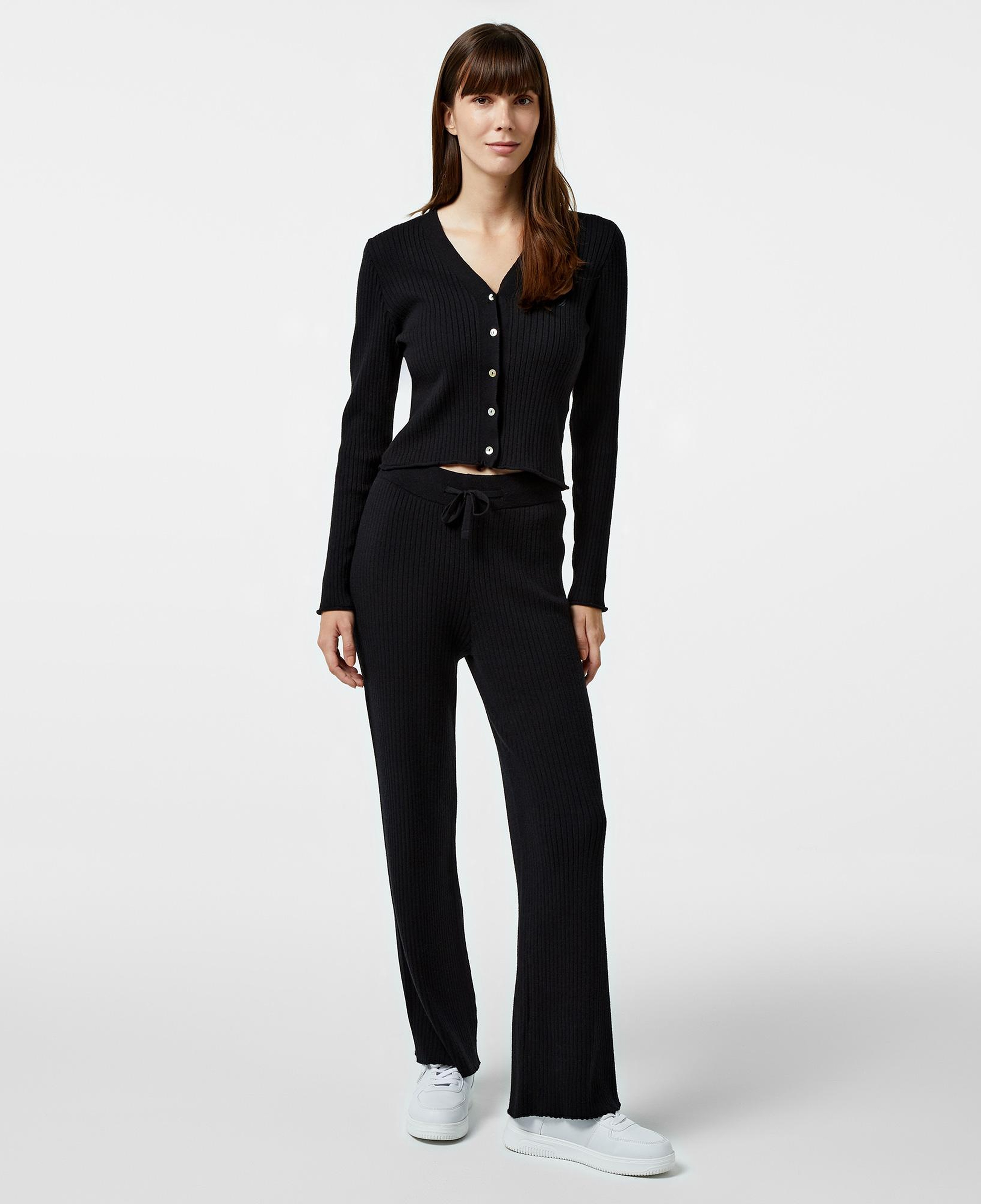 Nautica Kadın Siyah Regular Fit Pantolon
