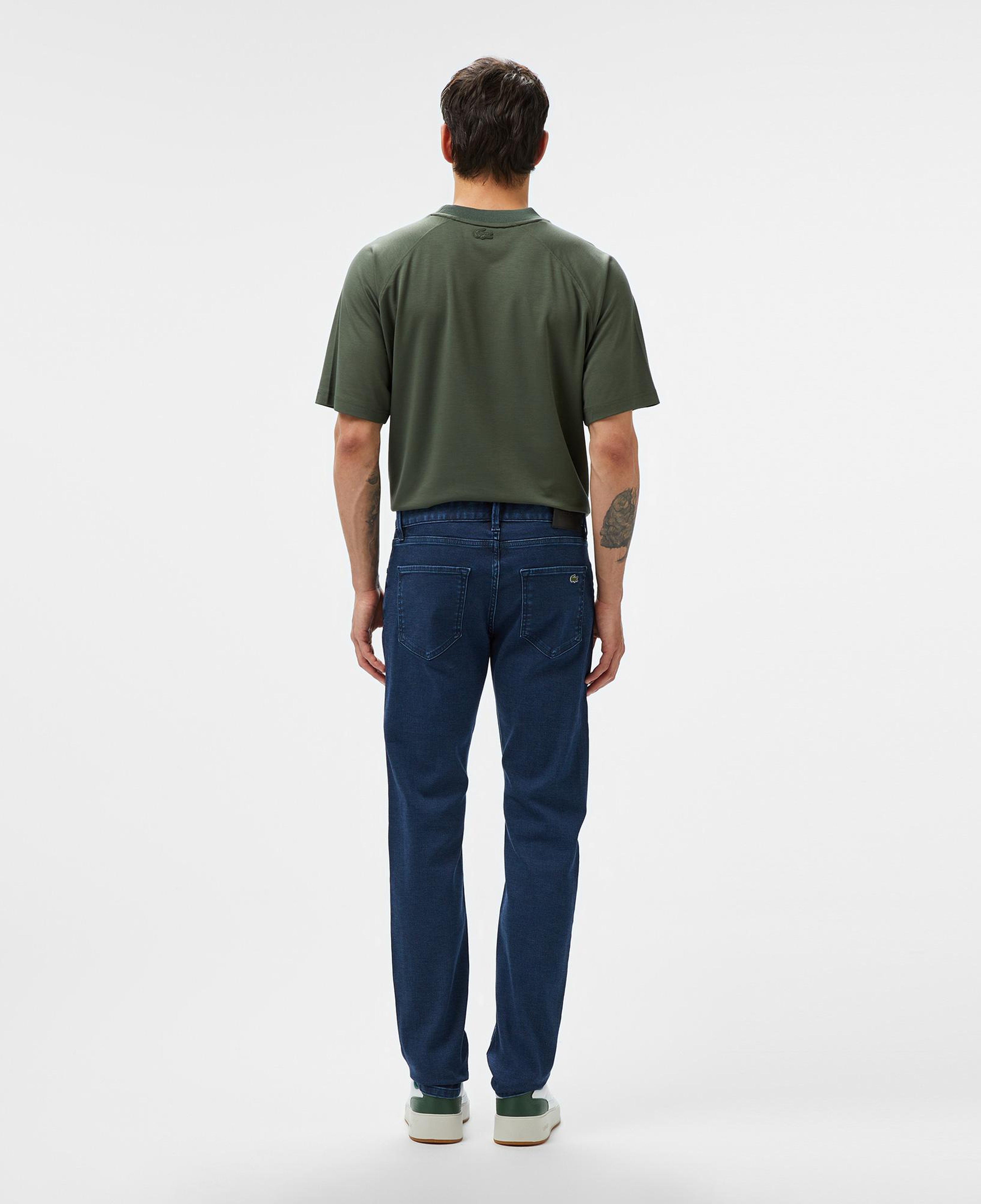Erkek Slim Fit Mavi Jean Pantolon