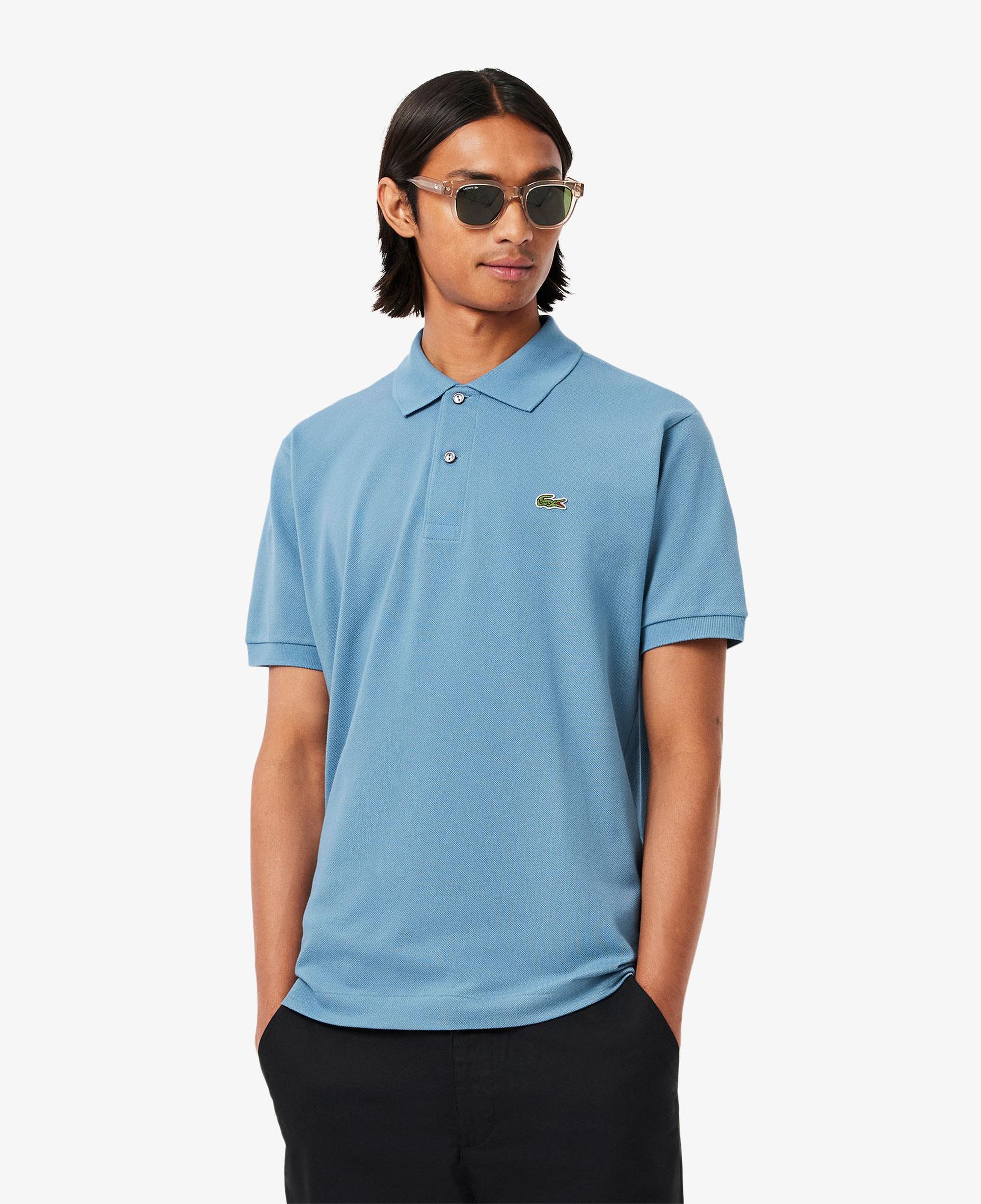 L.12.12 Erkek Classic Fit Açık Mavi Polo