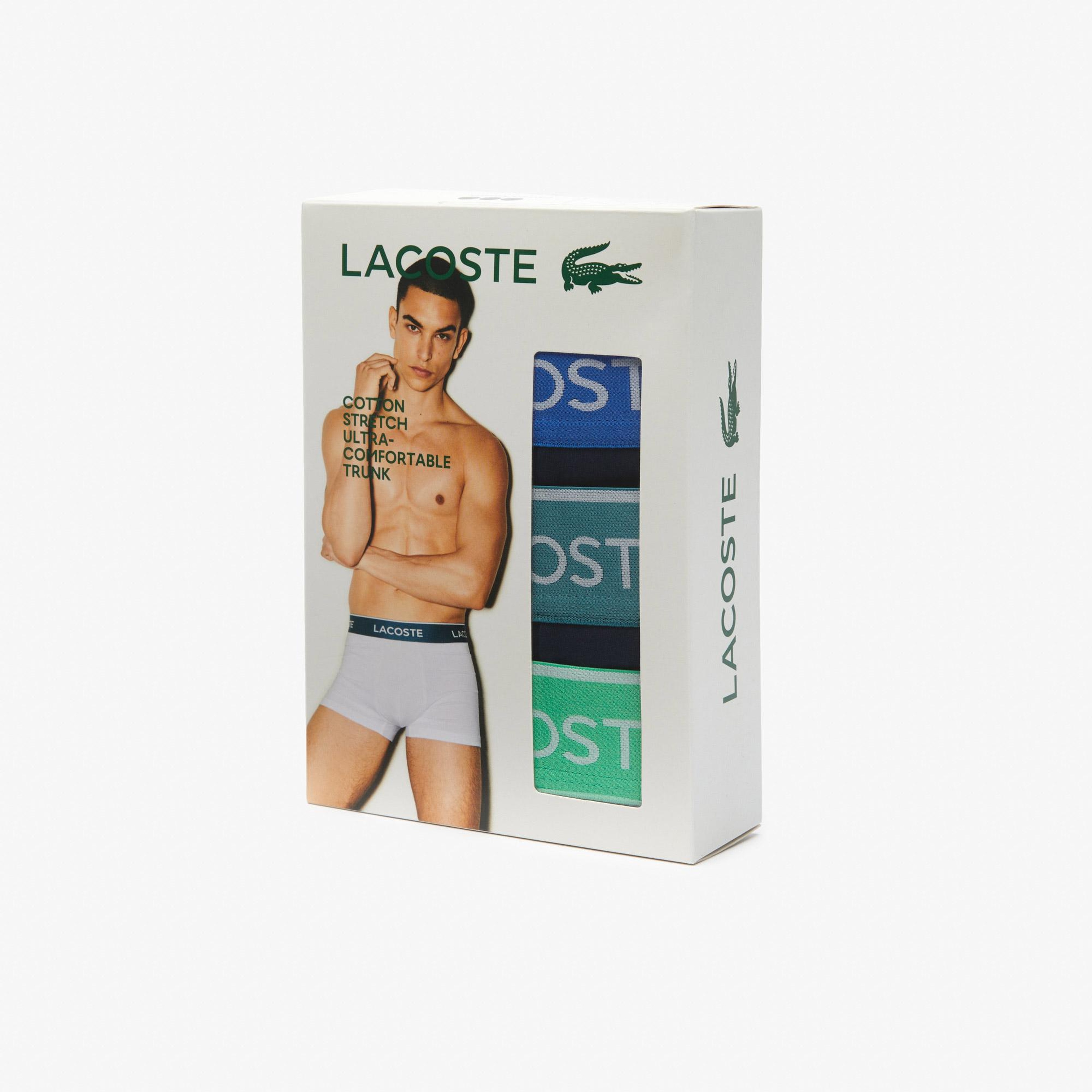 Erkek 3'lü Lacivert Boxer