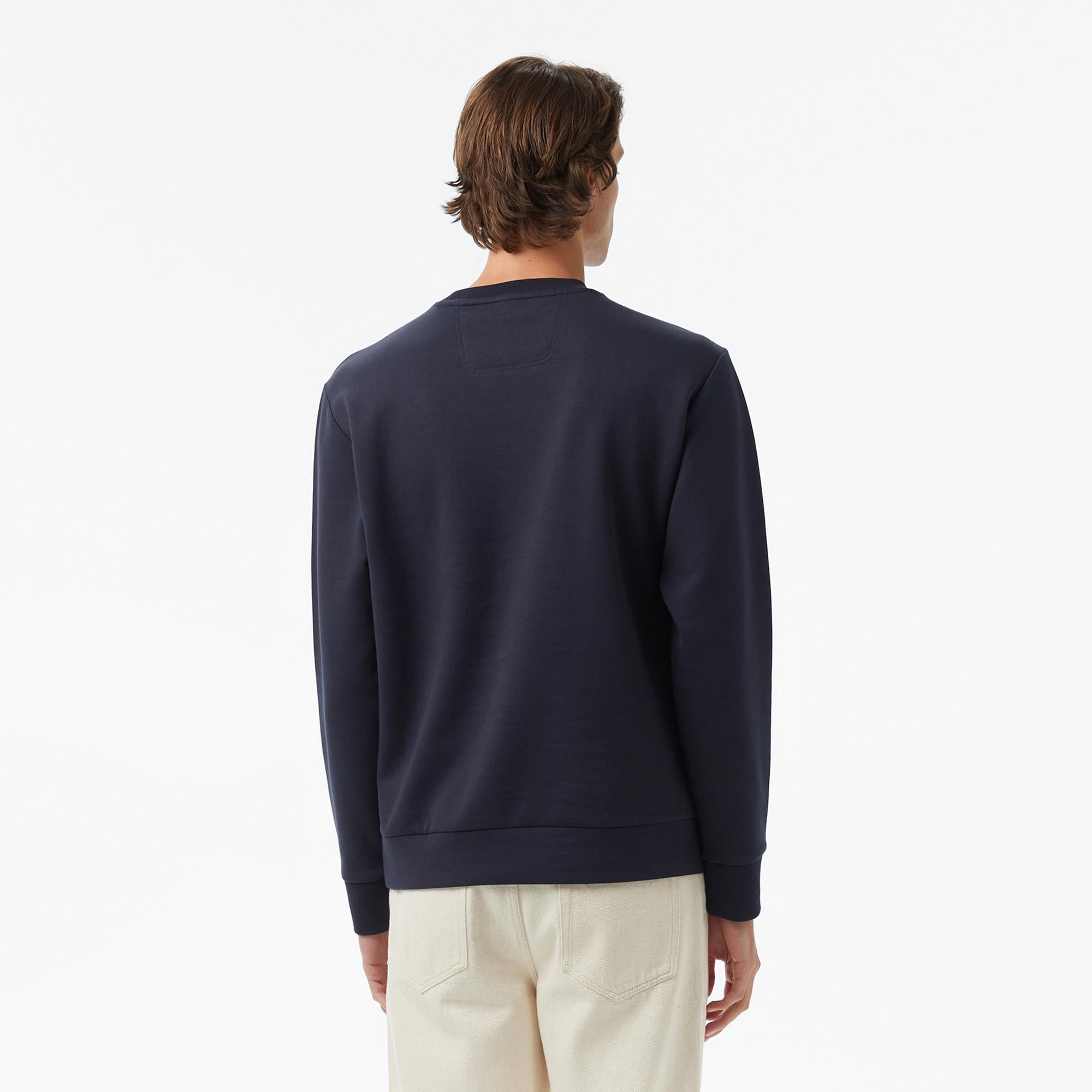 Boss Erkek Mavi Sweatshirt