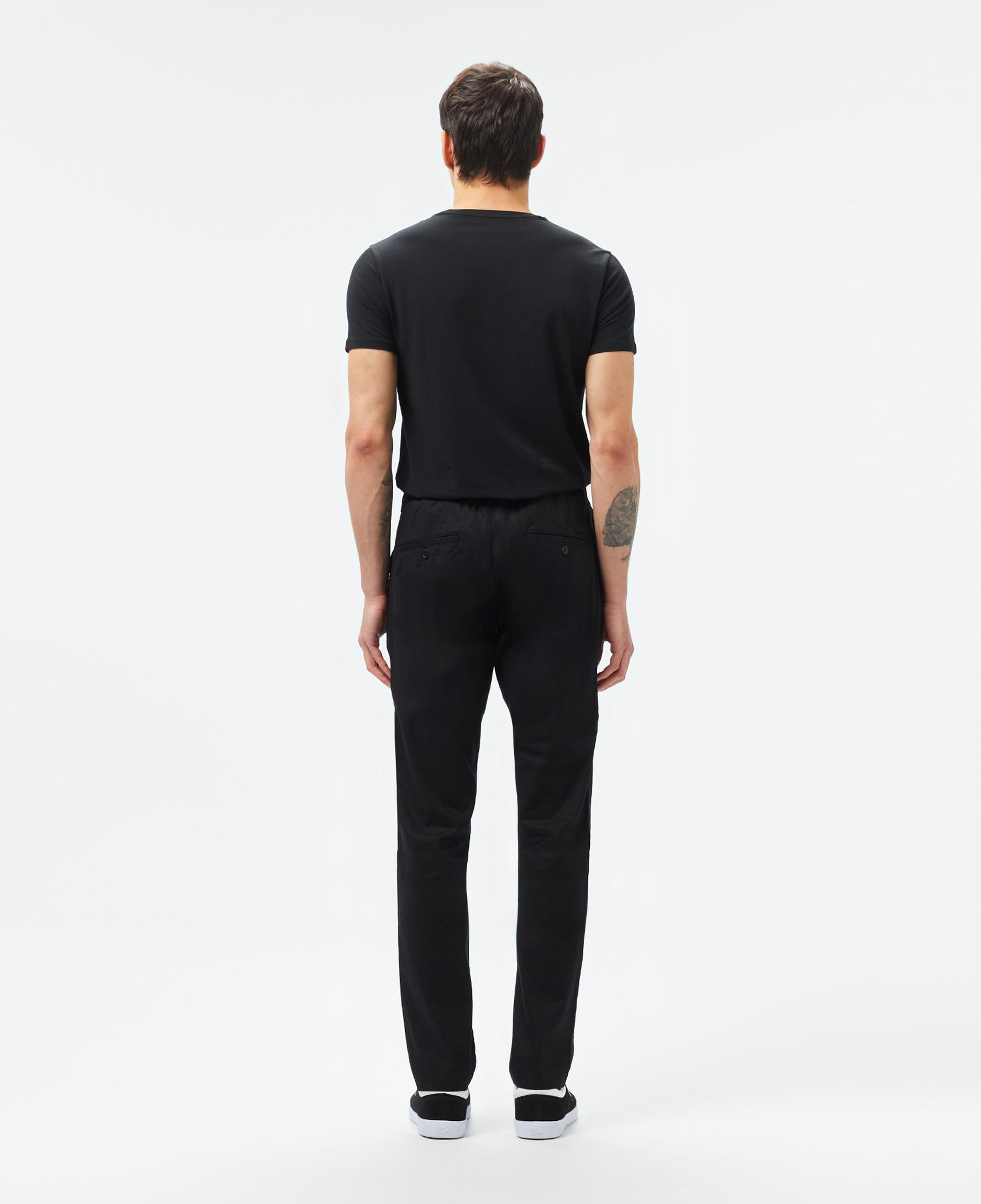 Erkek Slim Fit Siyah Pantolon