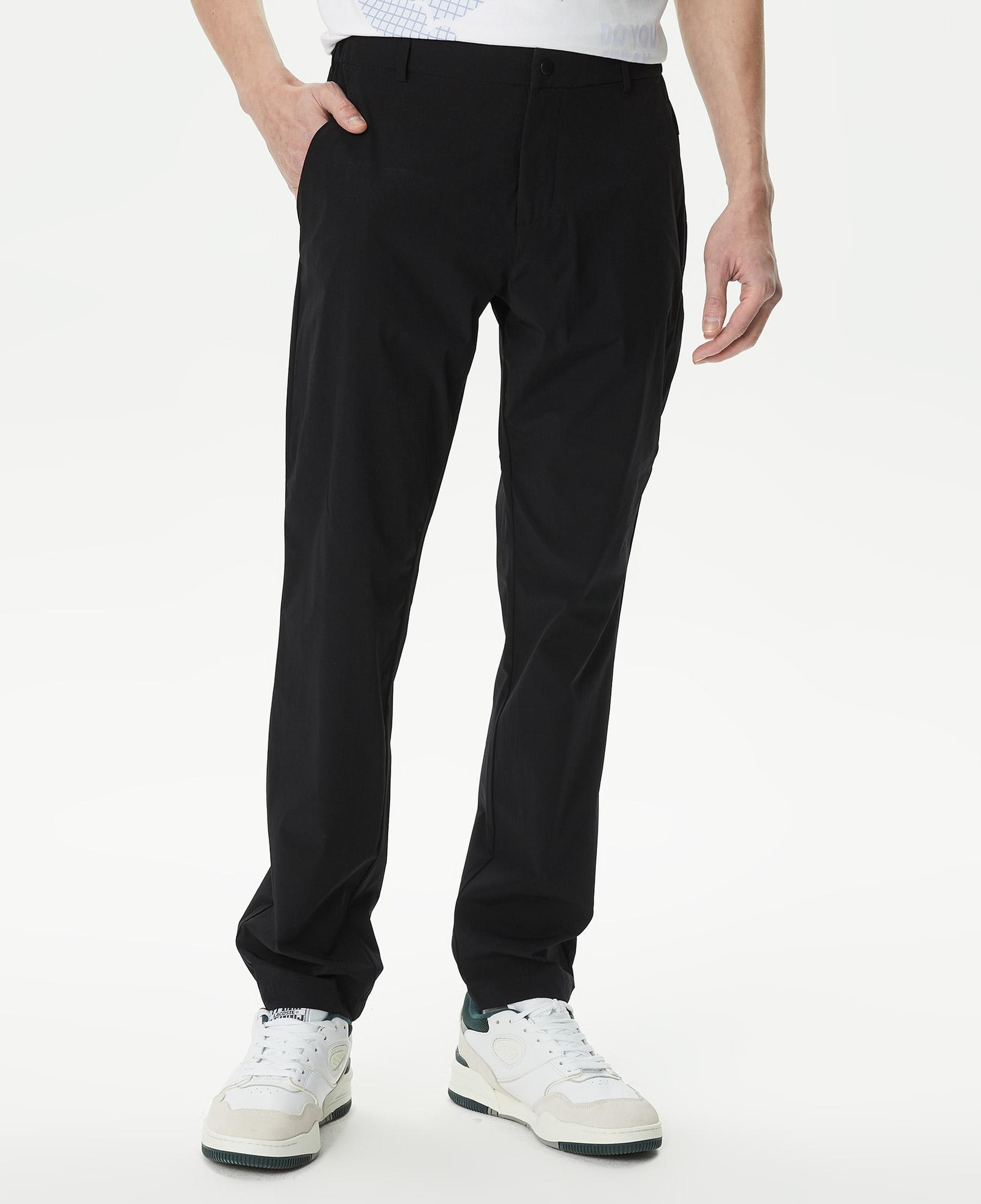 Erkek Slim Fit Siyah Pantolon