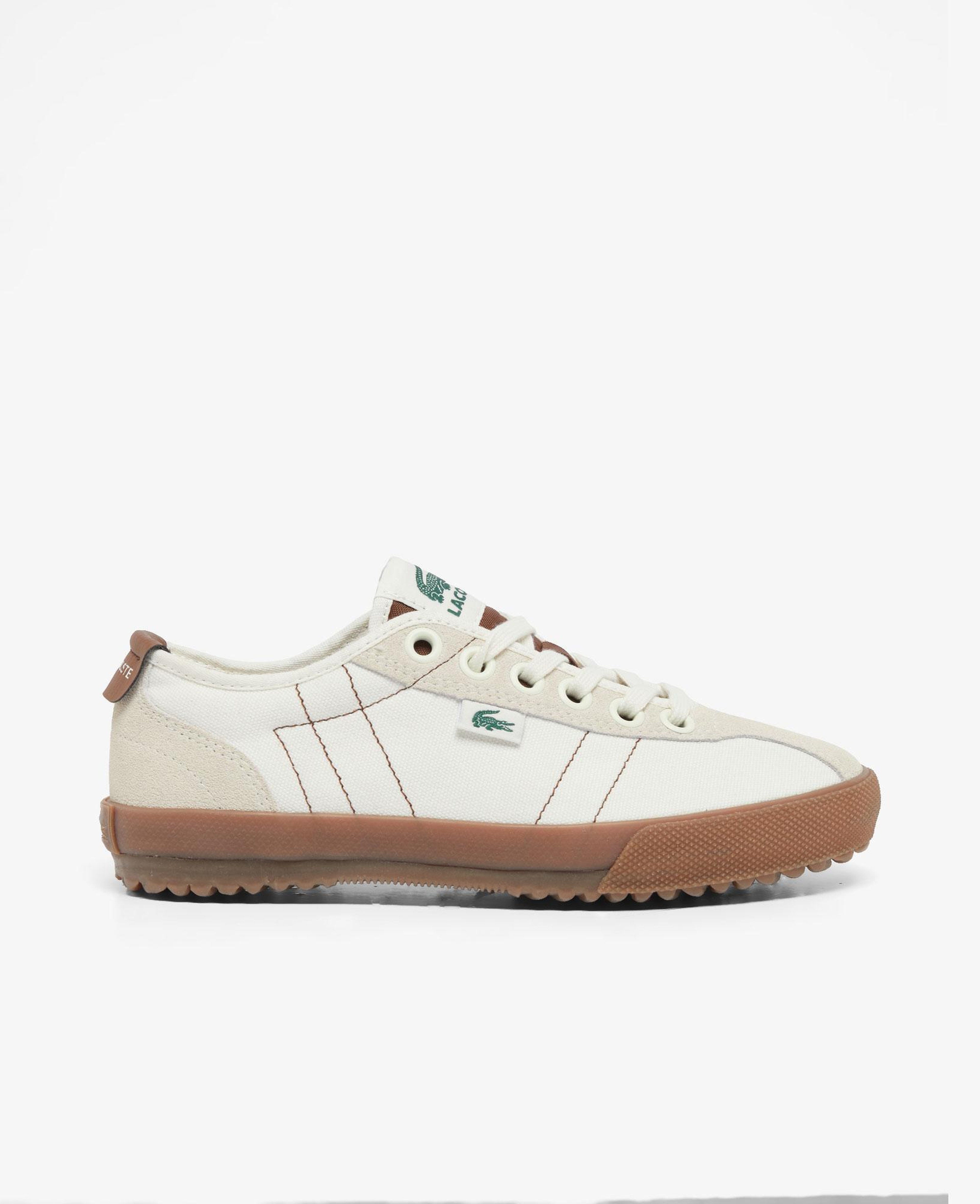 Lacoste Backslam Kadın Krem Sneaker