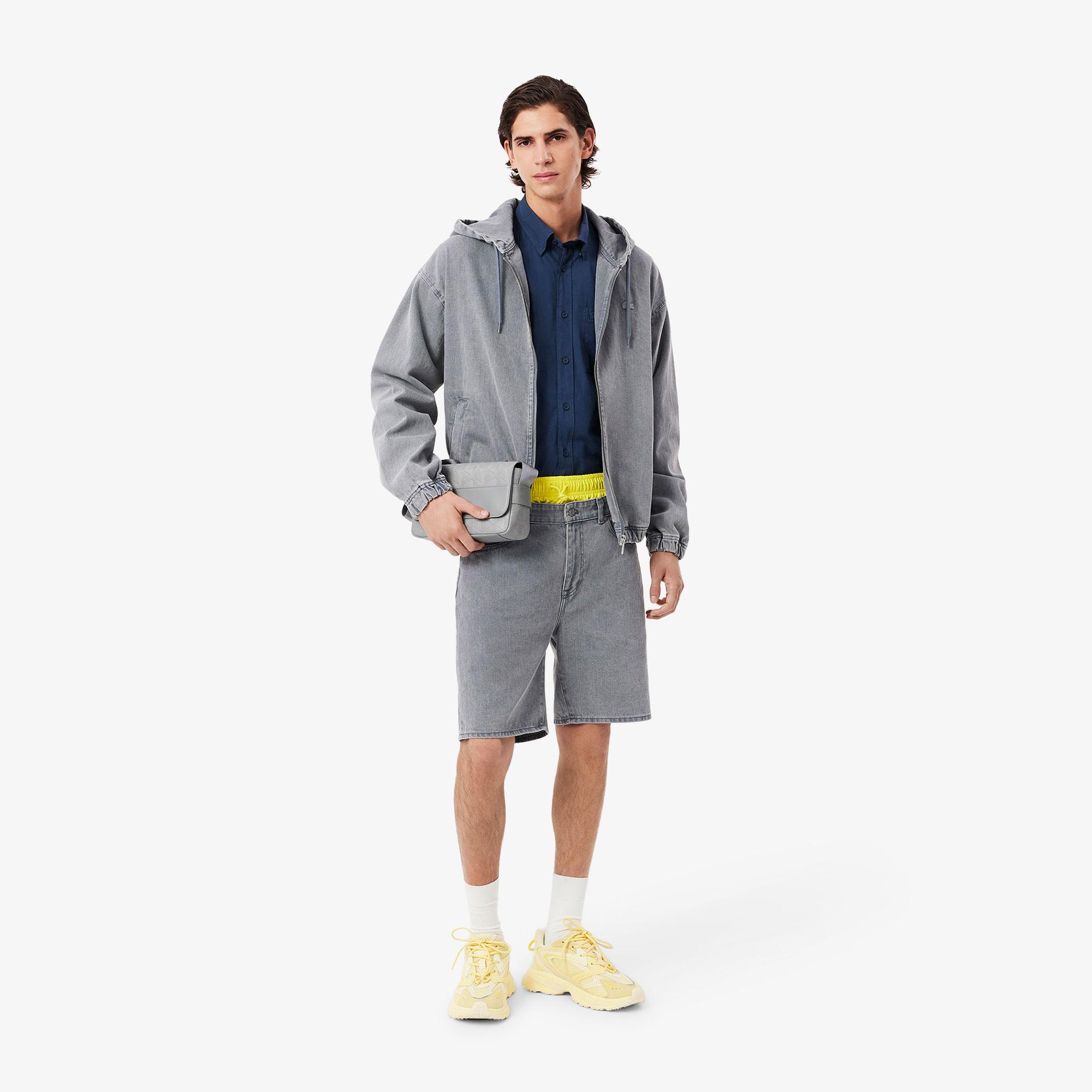 Erkek Relaxed Fit Mavi Gömlek