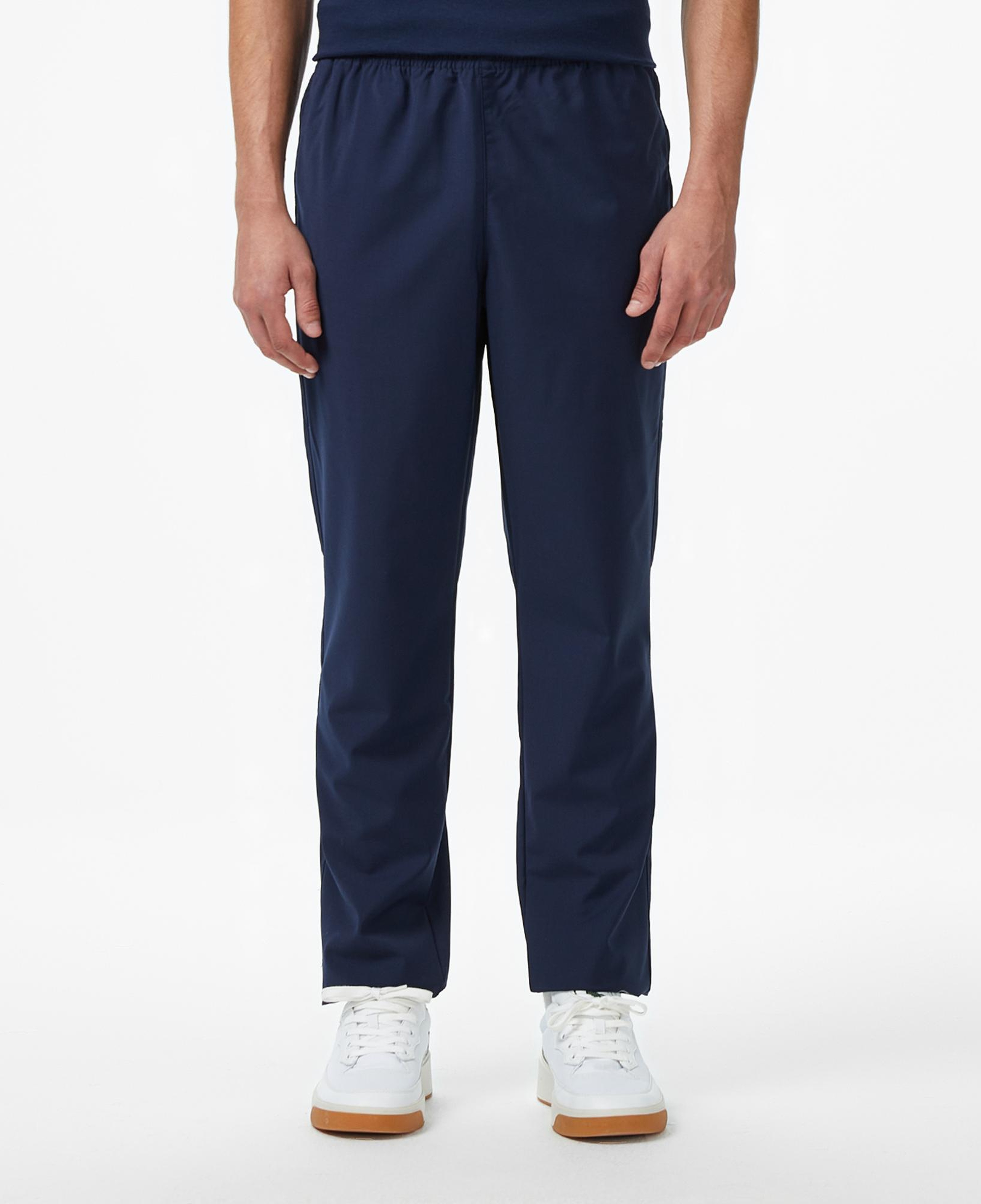 Erkek Regular Fit Chino Lacivert Pantolon