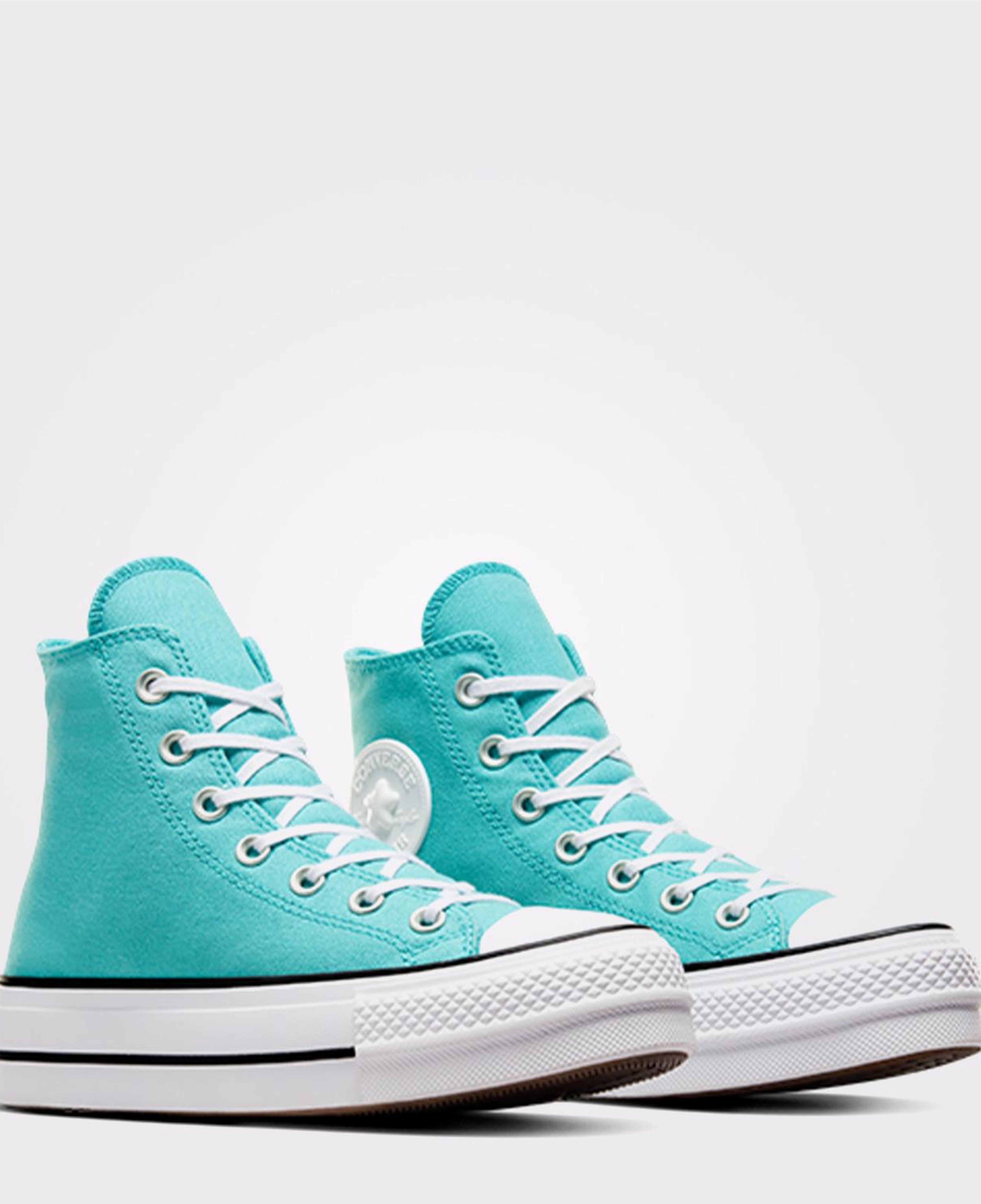 Converse Chuck Taylor All Star Lift Platform Stars Kadın Mavi Sneaker