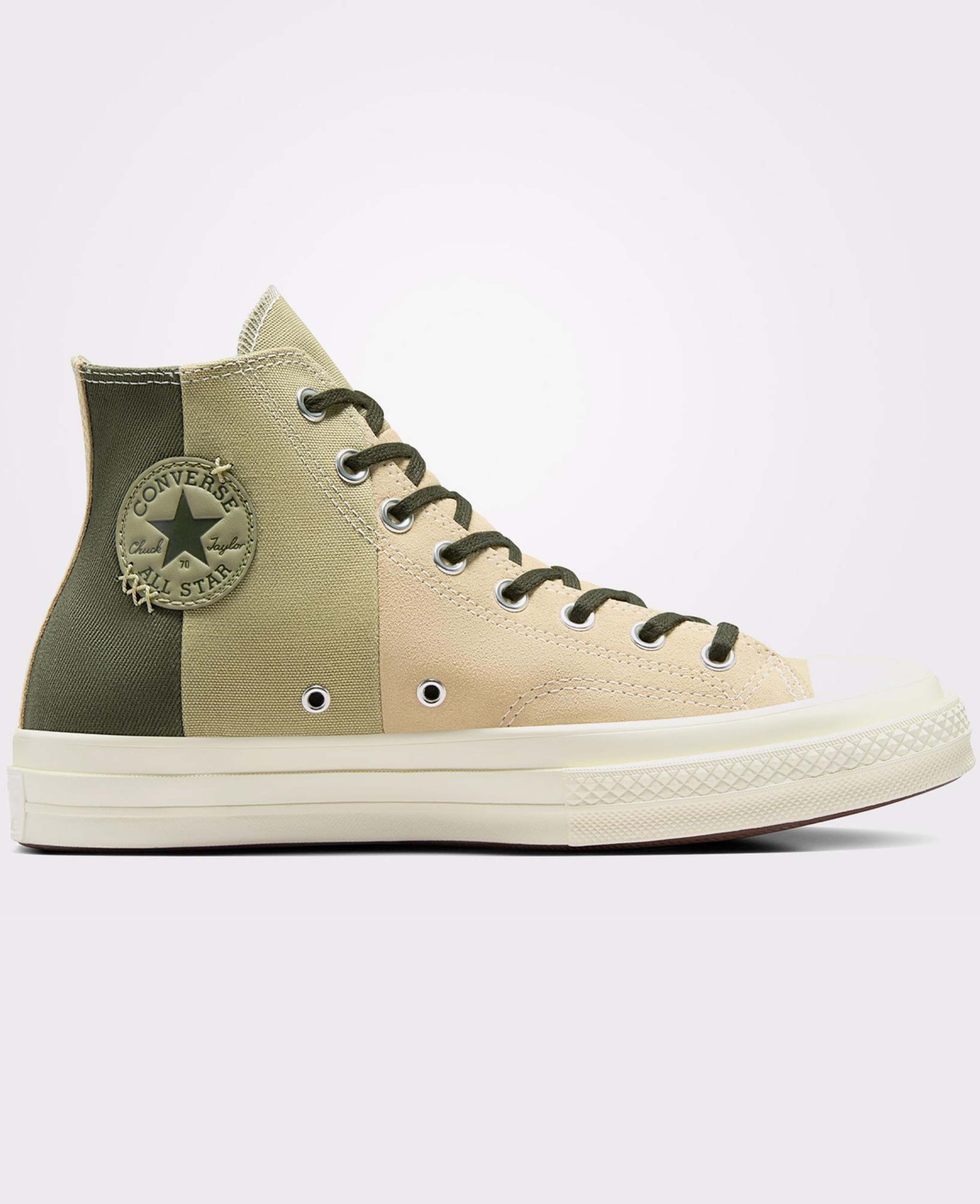 Converse Chuck 70 Patchwork Suede Unisex Bej Sneaker