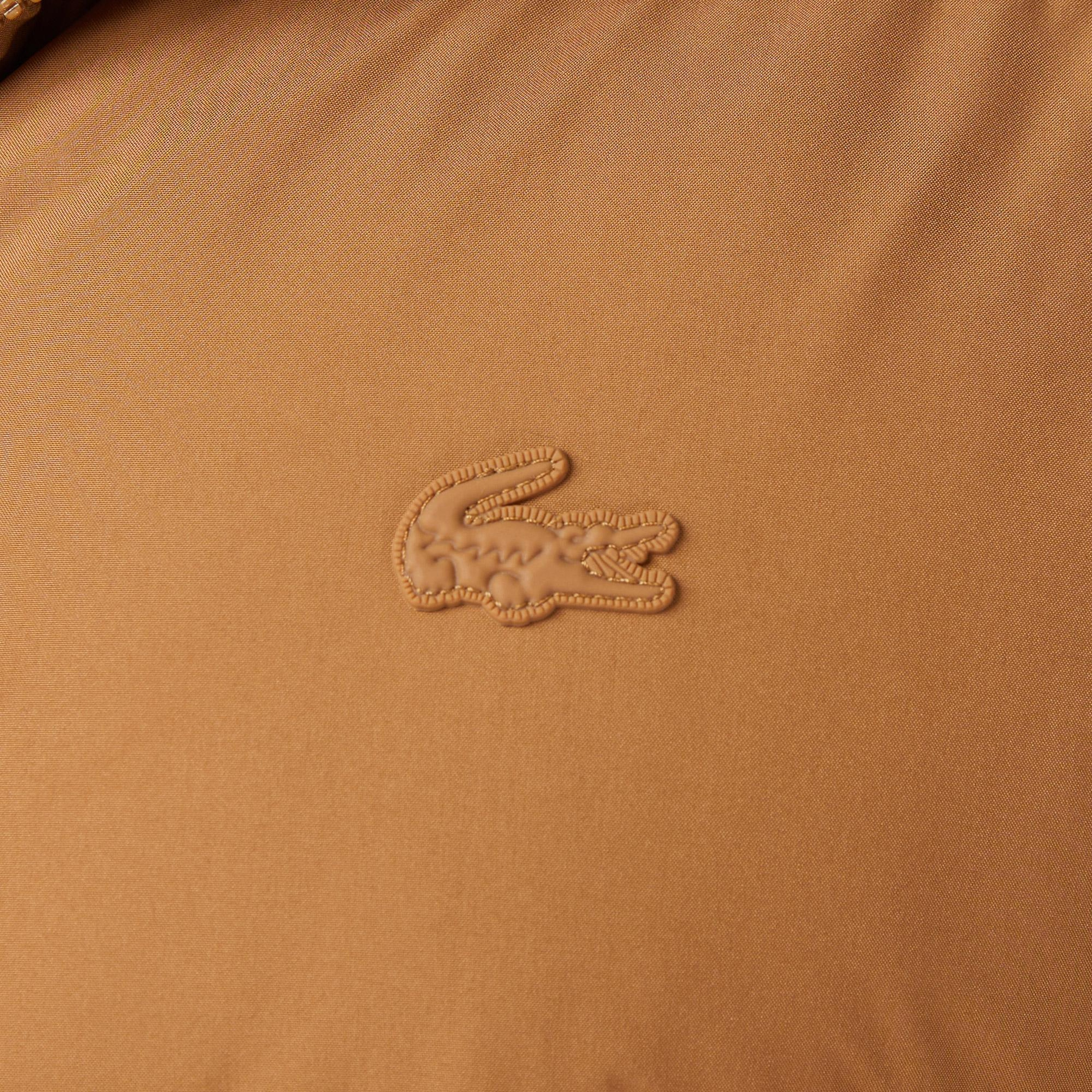 Lacoste Kadın Kapüşonlu Açık Kahverengi Mont