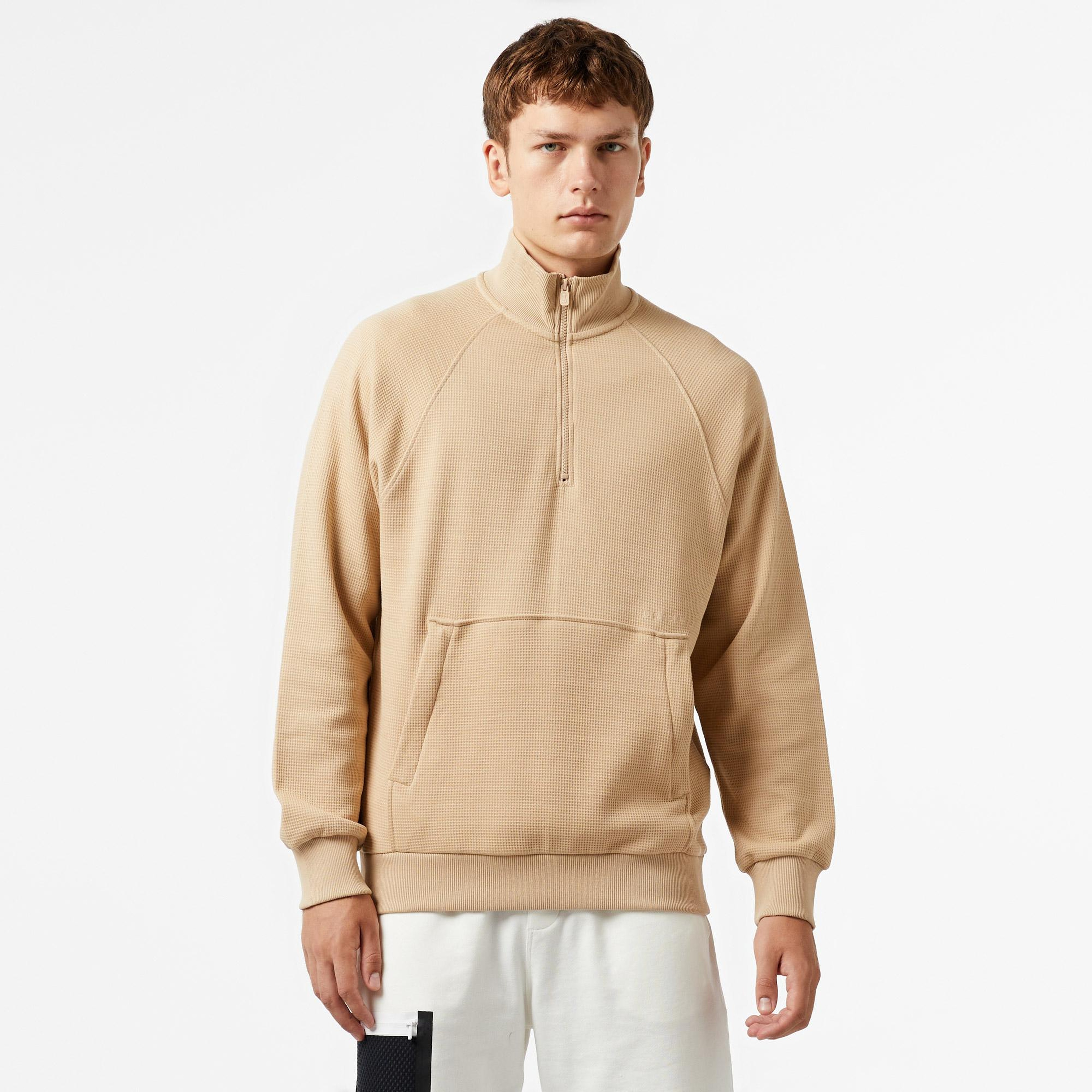 UNITED4 Erkek Krem Sweatshirt