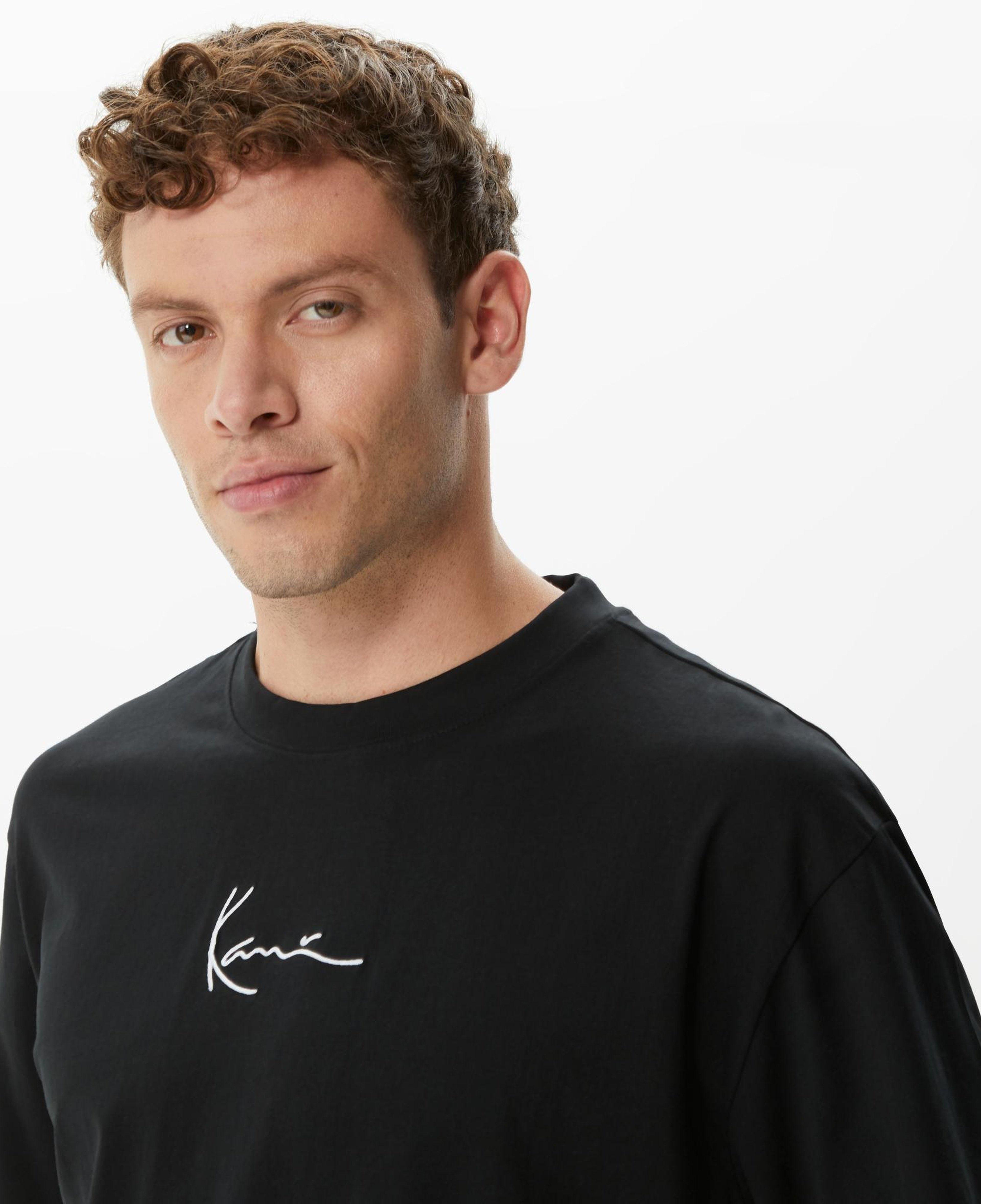 Karl Kani Small Signature Erkek Siyah T-Shirt