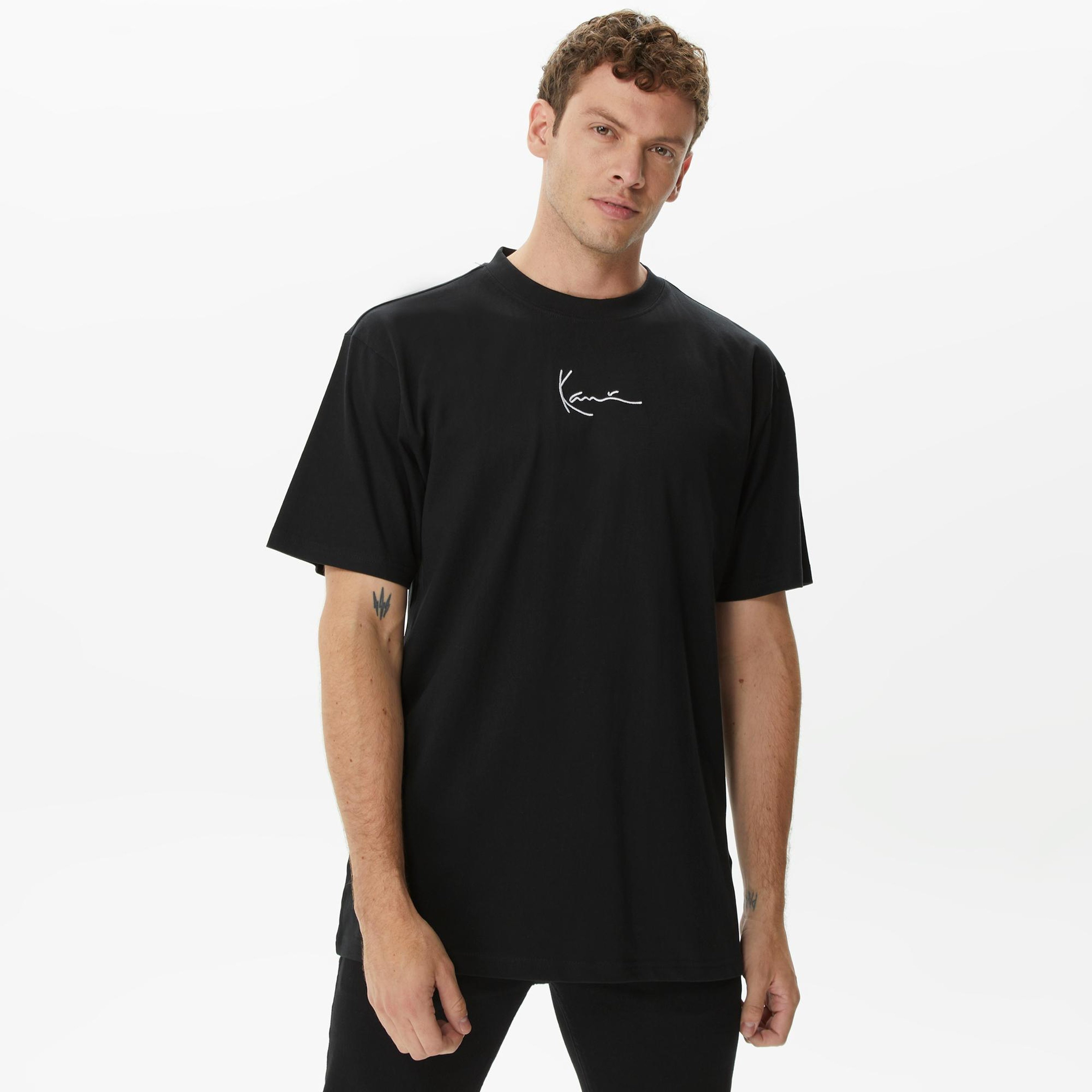Karl Kani Small Signature Erkek Siyah T-Shirt