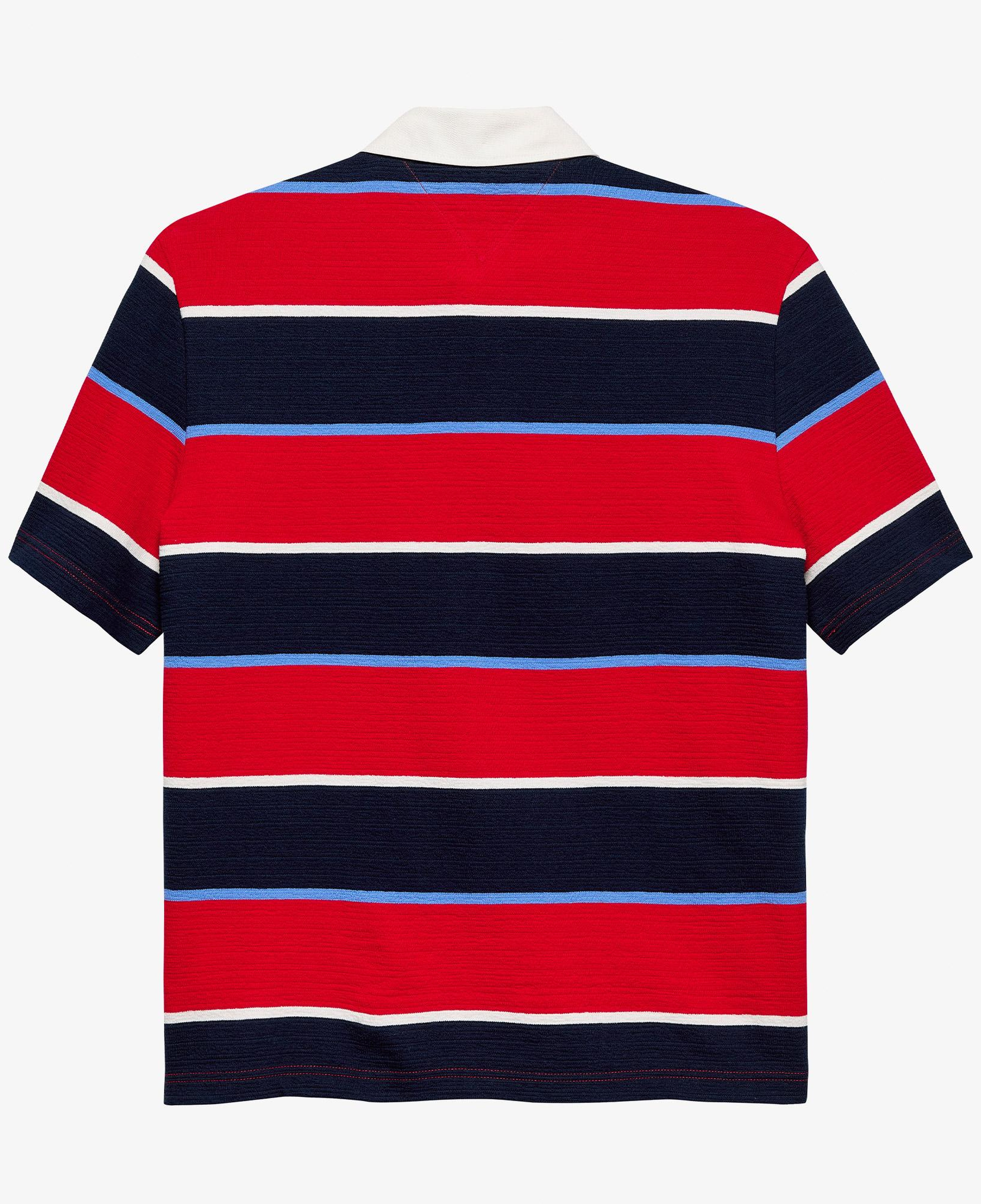 Tommy Hilfiger Rugby Erkek Kırmızı Polo Yaka T-Shirt