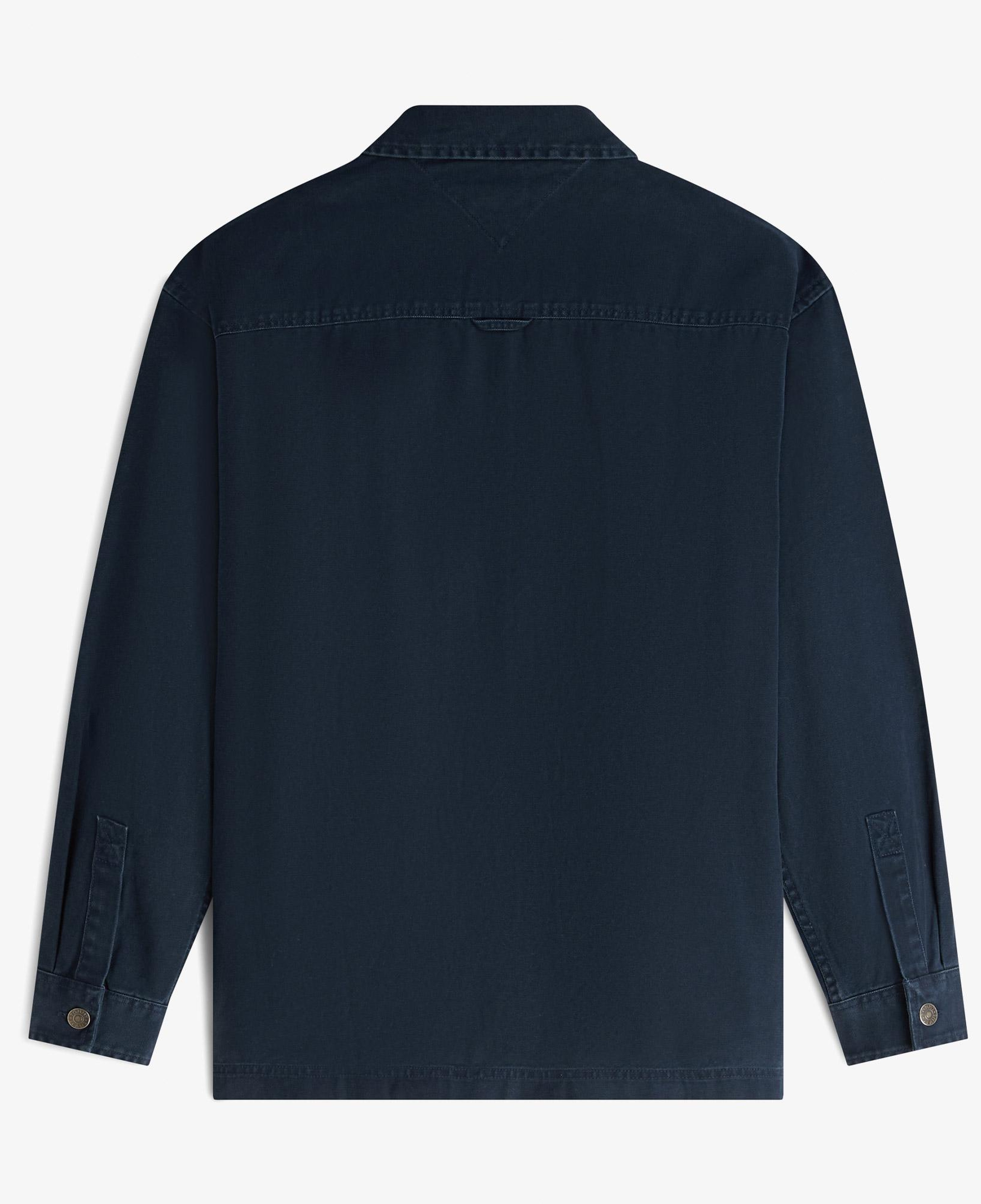 Tommy Hilfiger Overshirt Erkek Lacivert Gömlek