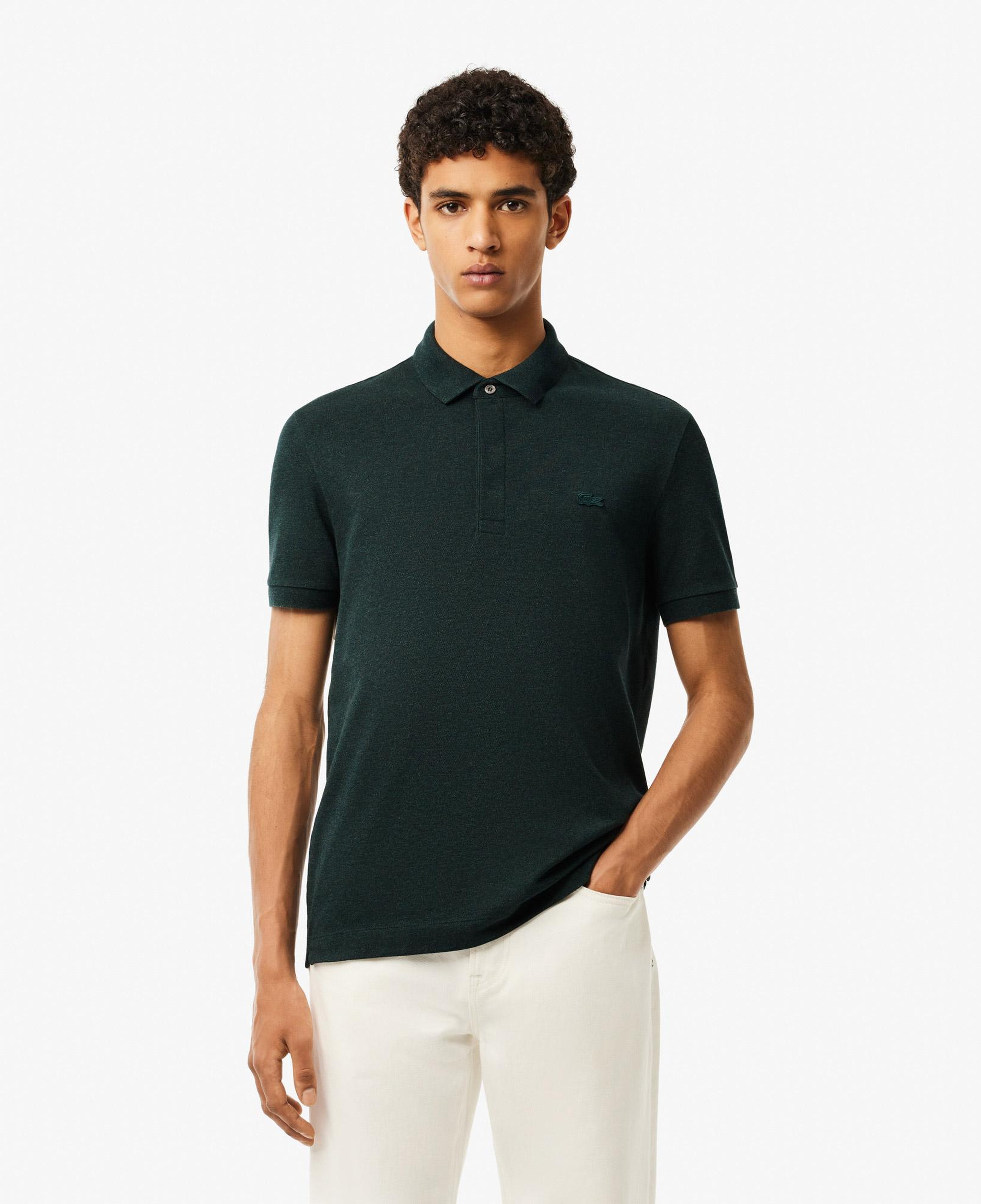 Erkek Regular Fit Koyu Yeşil Paris Polo