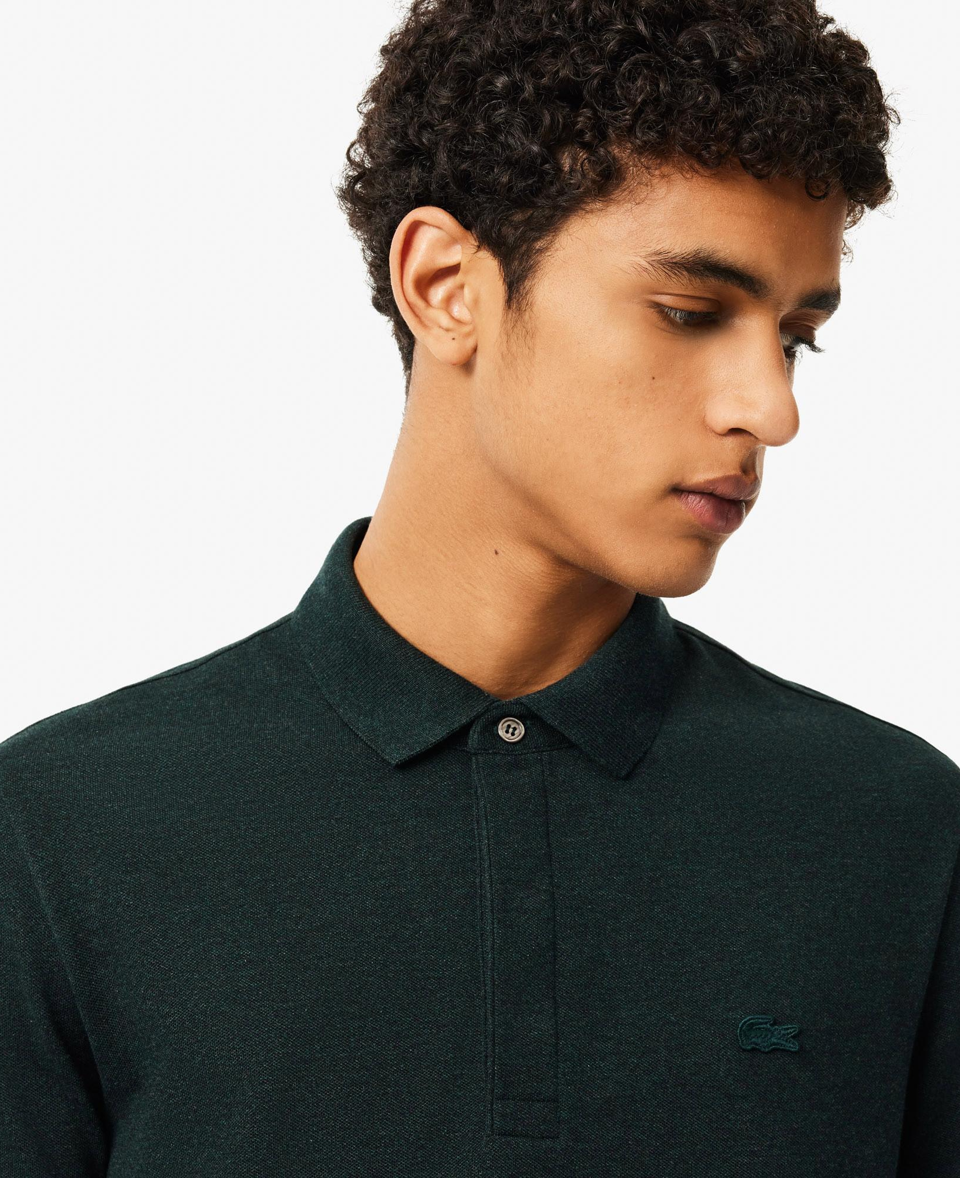 Erkek Regular Fit Koyu Yeşil Paris Polo