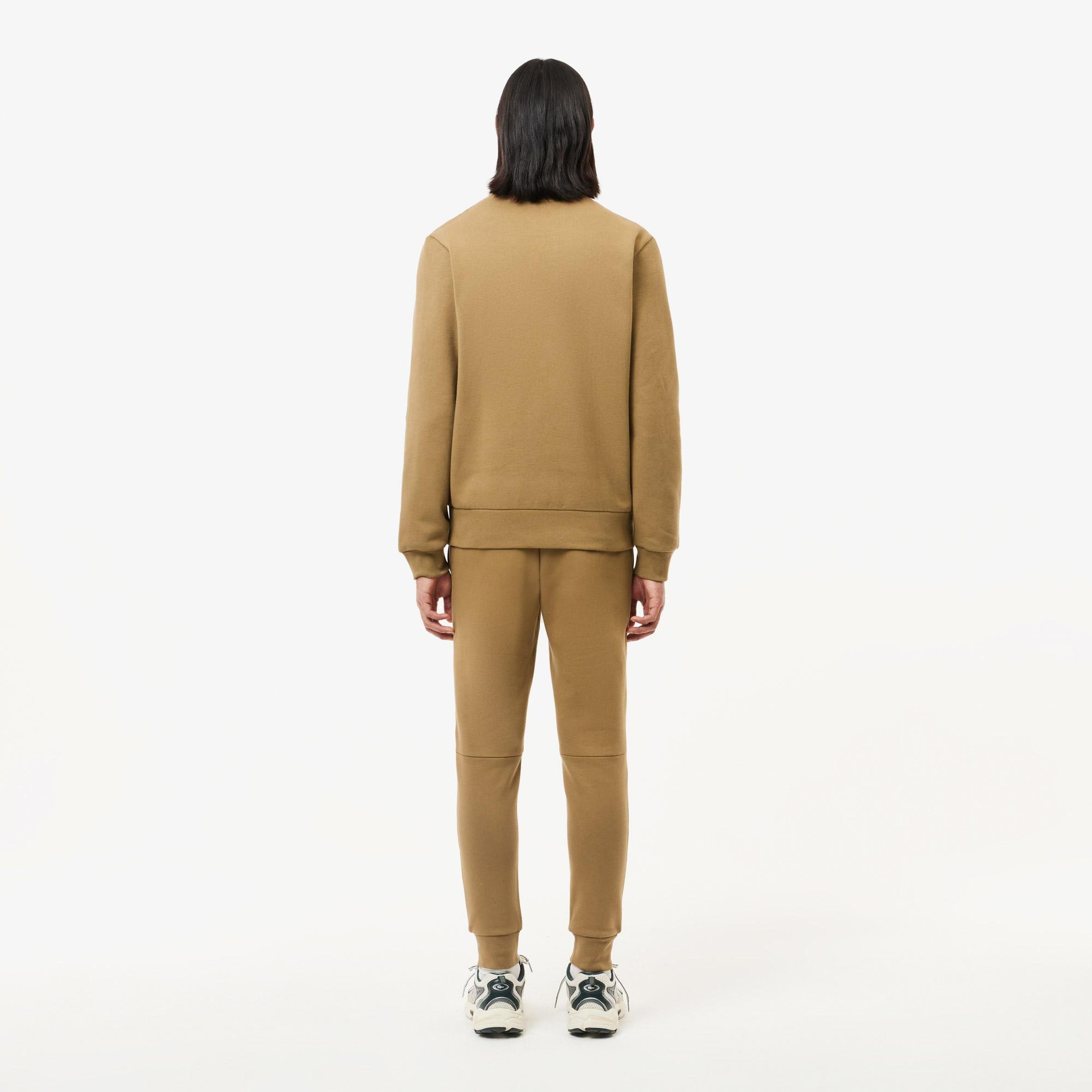 Erkek Slim Fit Bej Eşofman Altı