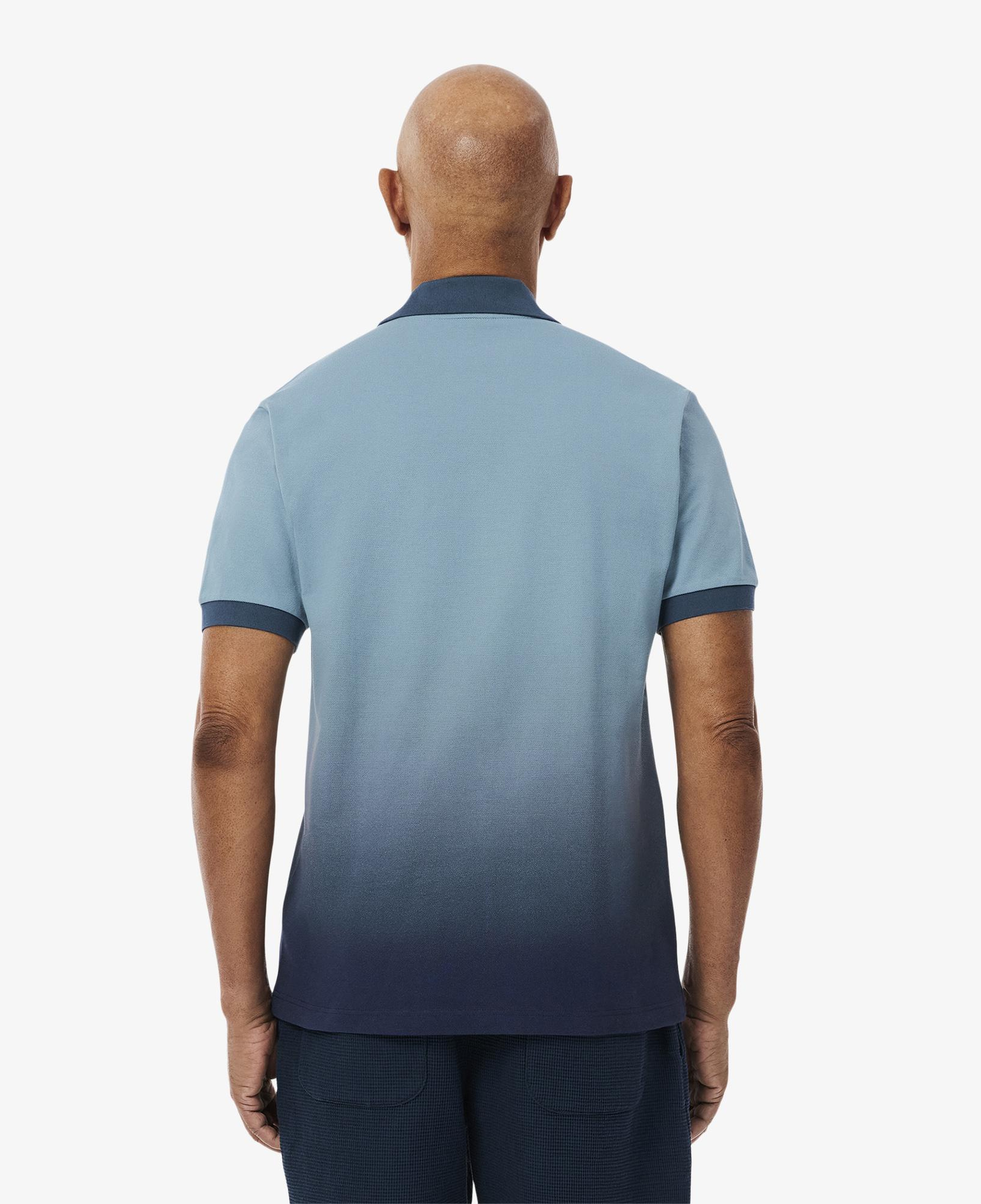 Erkek Classic Fit Renk Bloklu Lacivert Polo