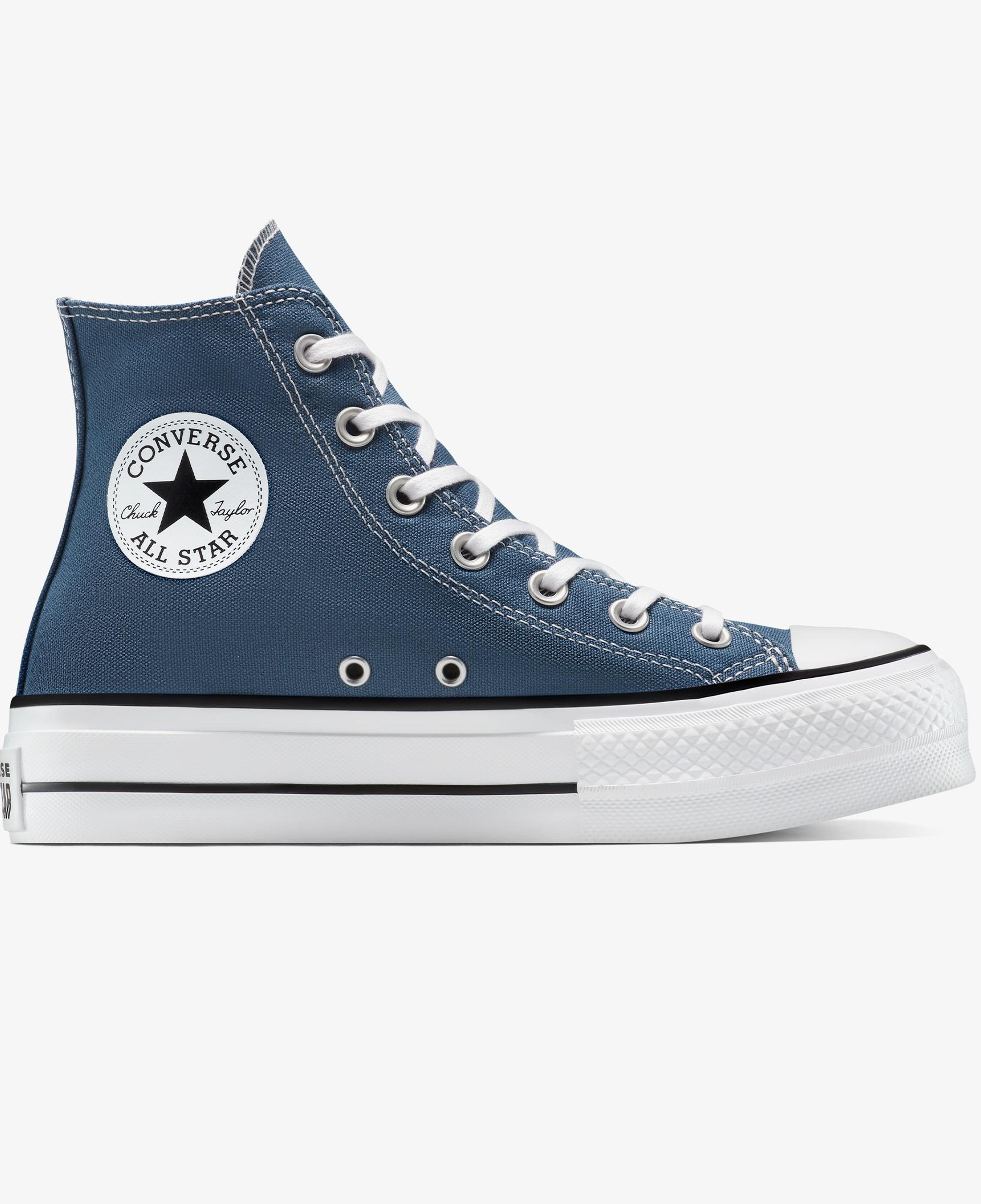 Converse Chuck Taylor All Star Lift Platform Limited Kadın Mavi Sneaker