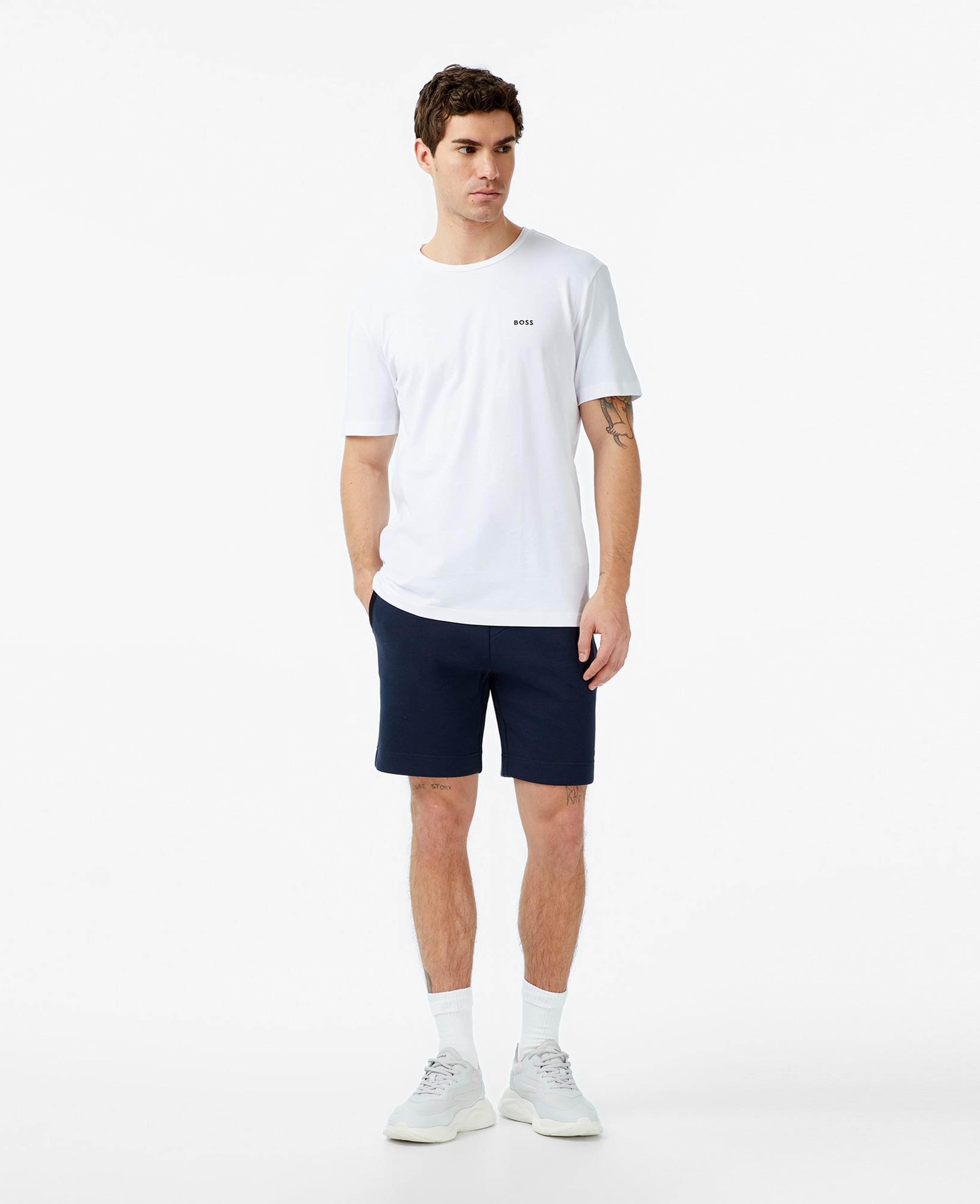 Boss Erkek Beyaz 2'Li T-Shirt