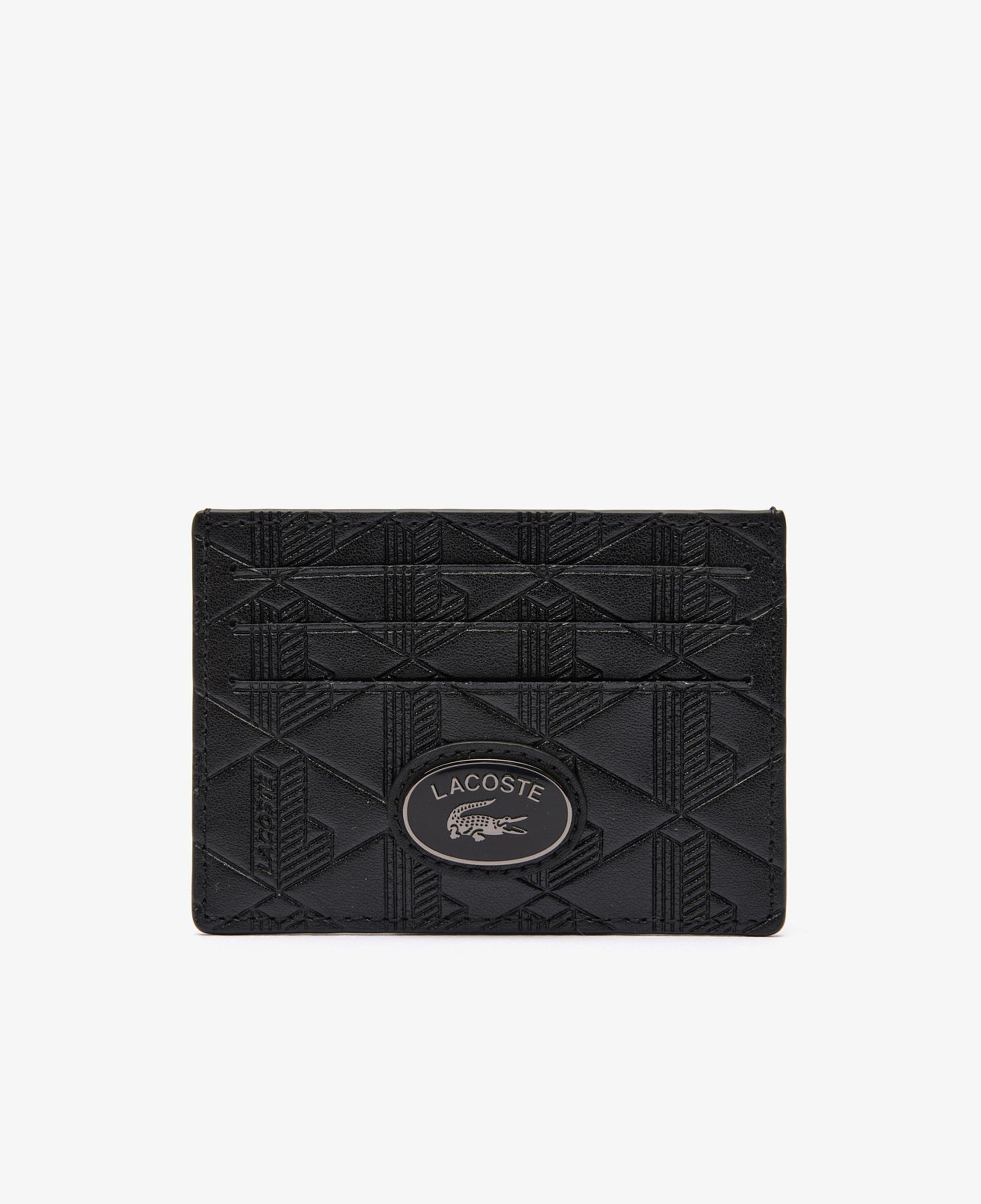 Erkek Monogram Siyah Kartlık