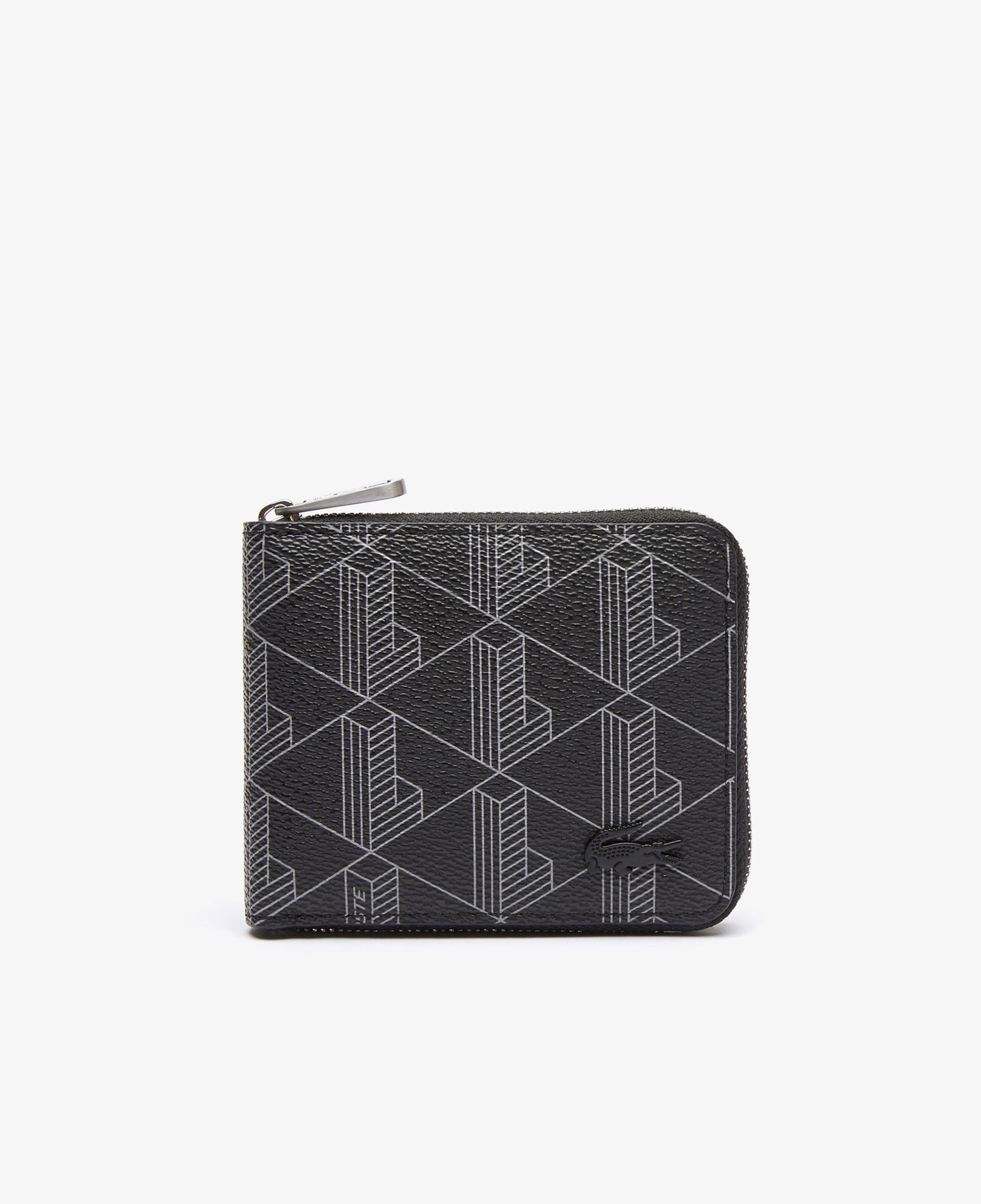 The Blend Erkek Monogram Siyah Cüzdan