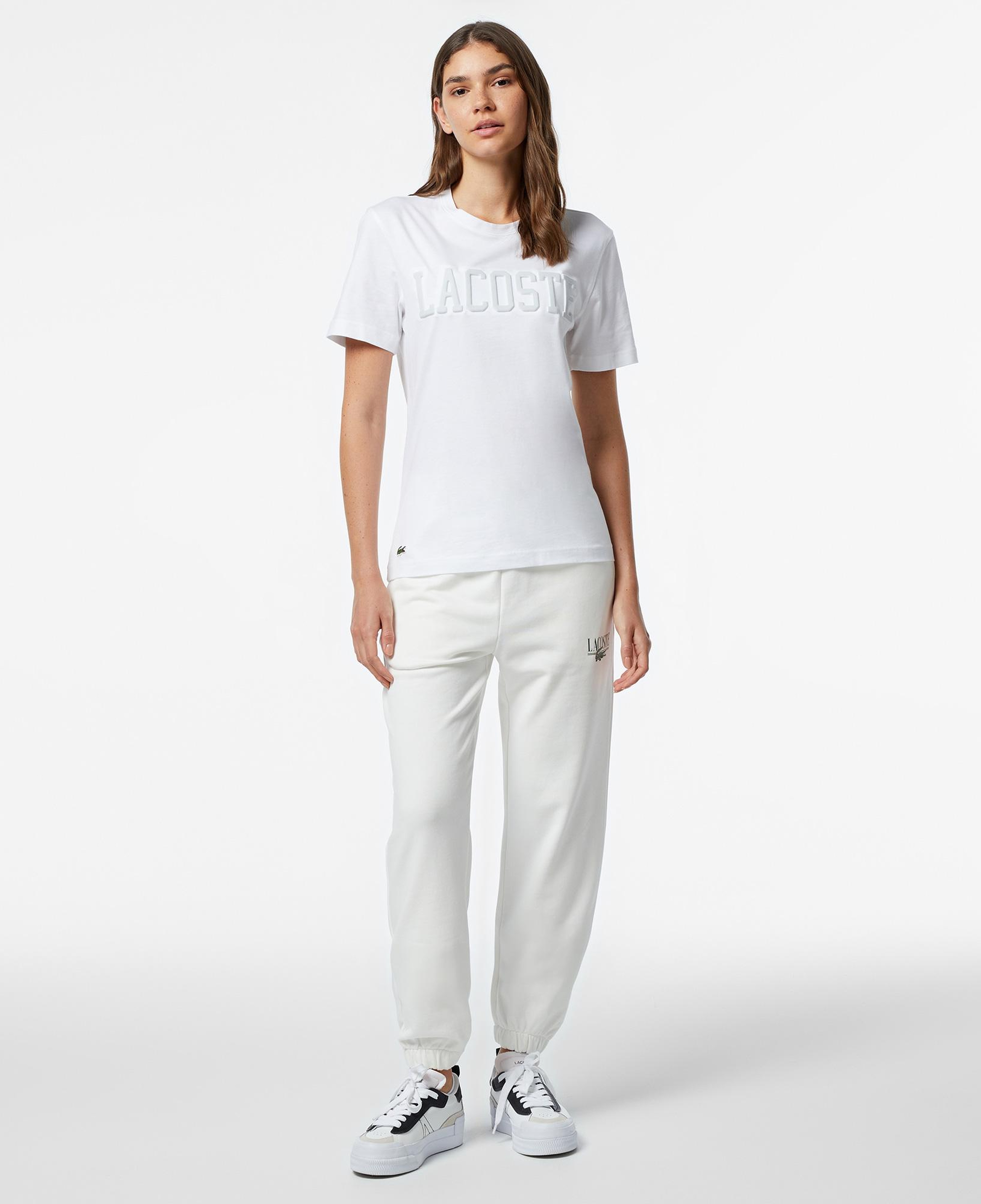 Lacoste Printed Kadın Beyaz Eşofman Altı