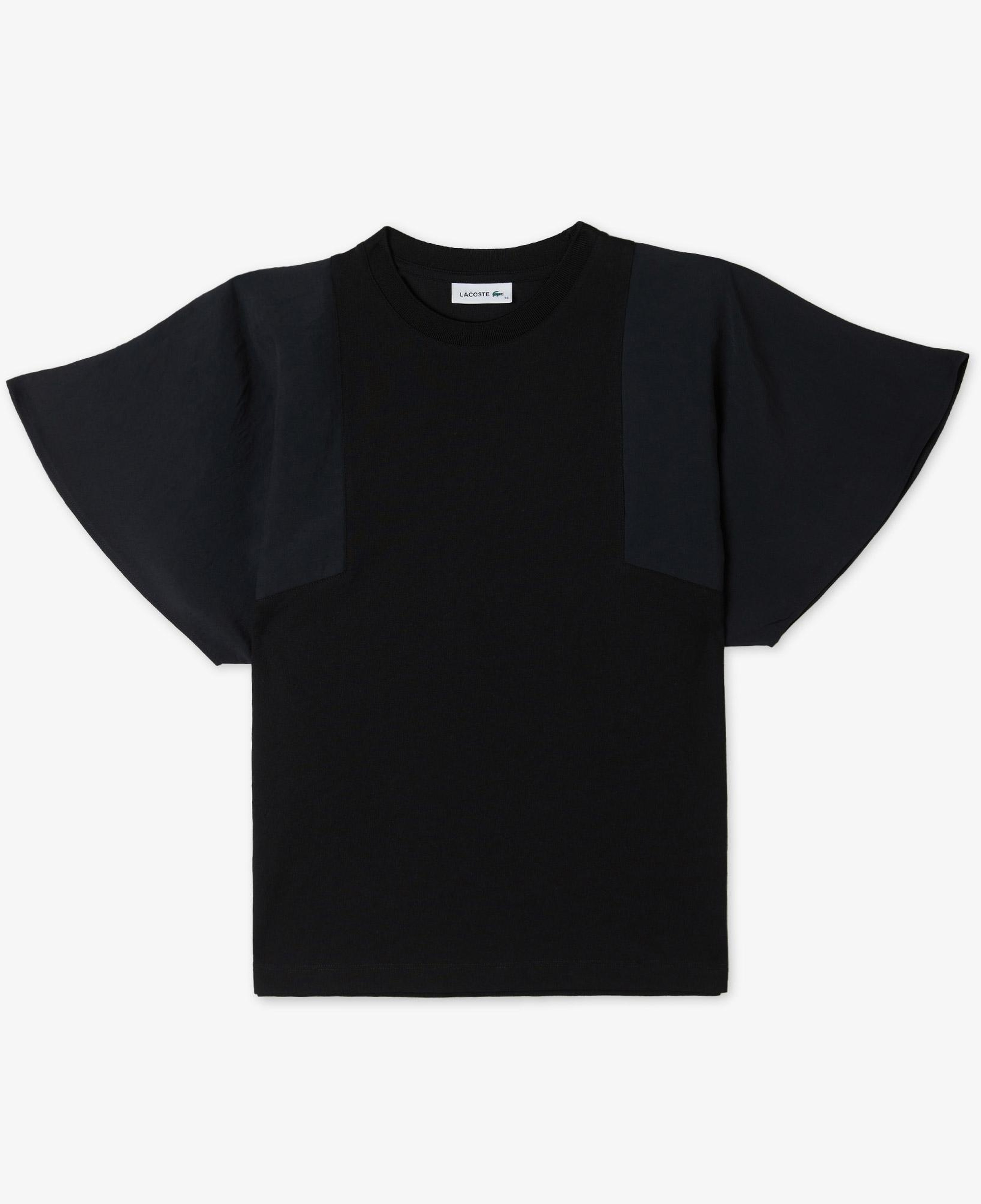 Kadın Loose Fit Bisiklet Yaka Siyah T-Shirt