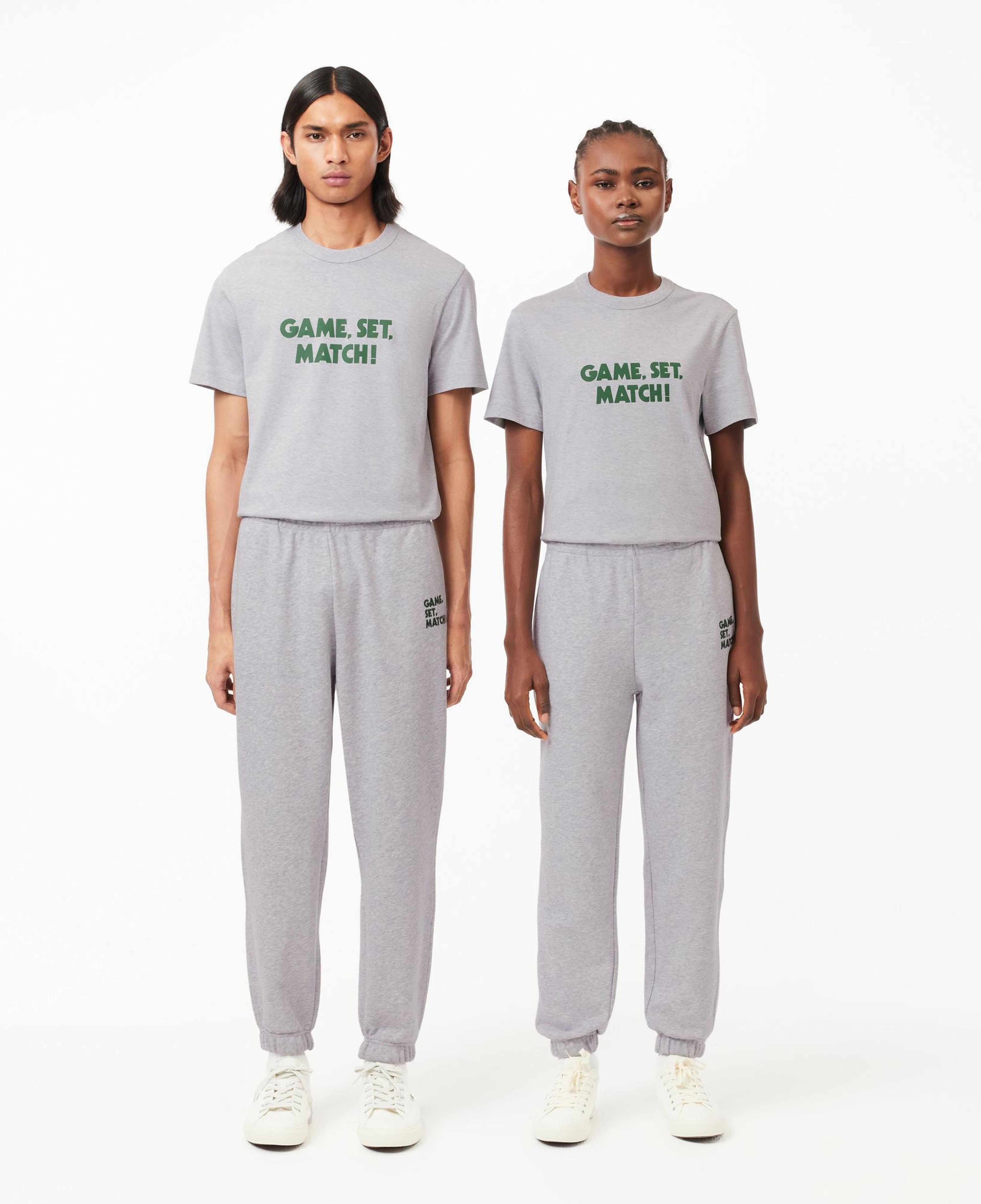 Unisex Relaxed Fit Gri Eşofman Altı