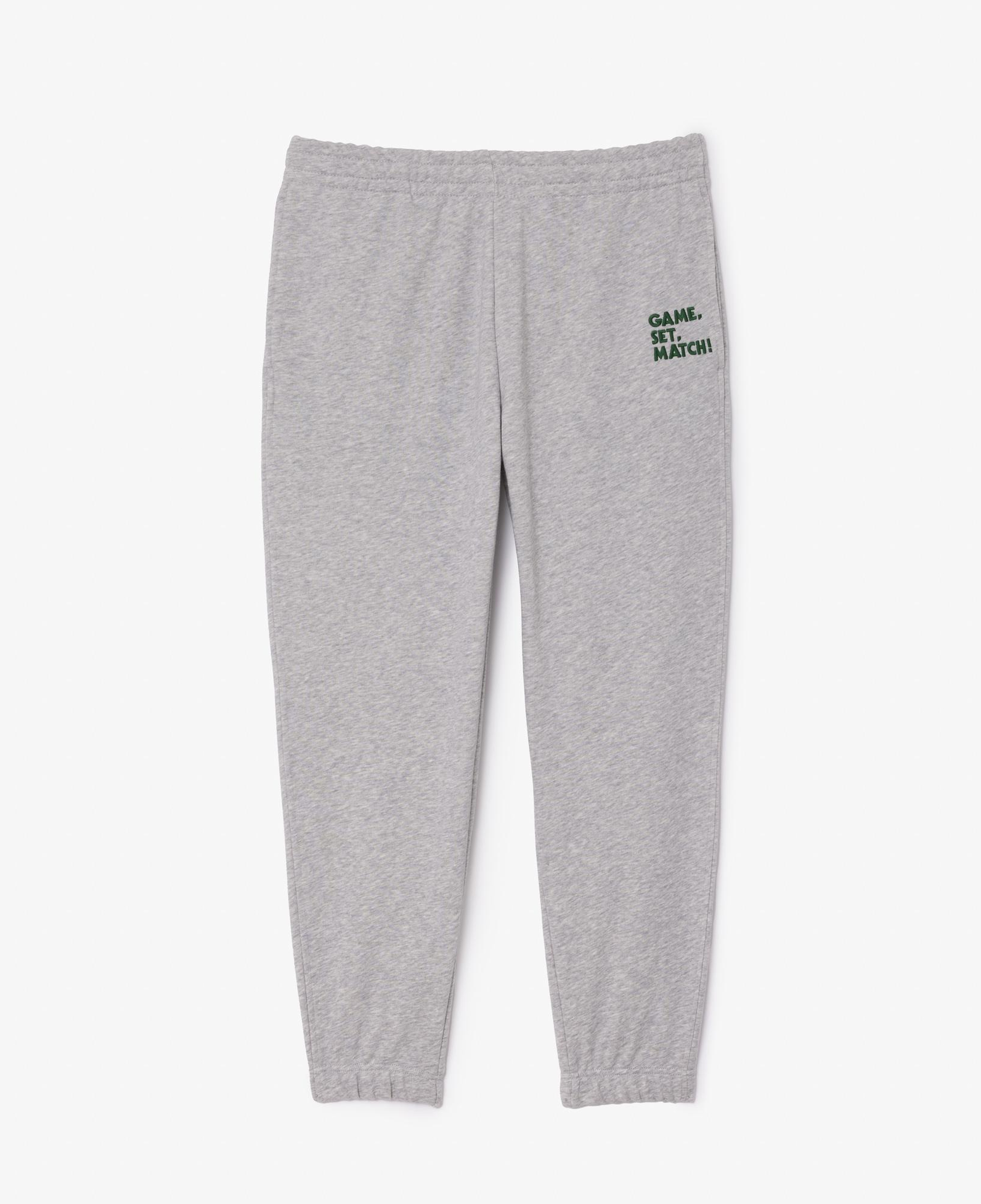 Unisex Relaxed Fit Gri Eşofman Altı
