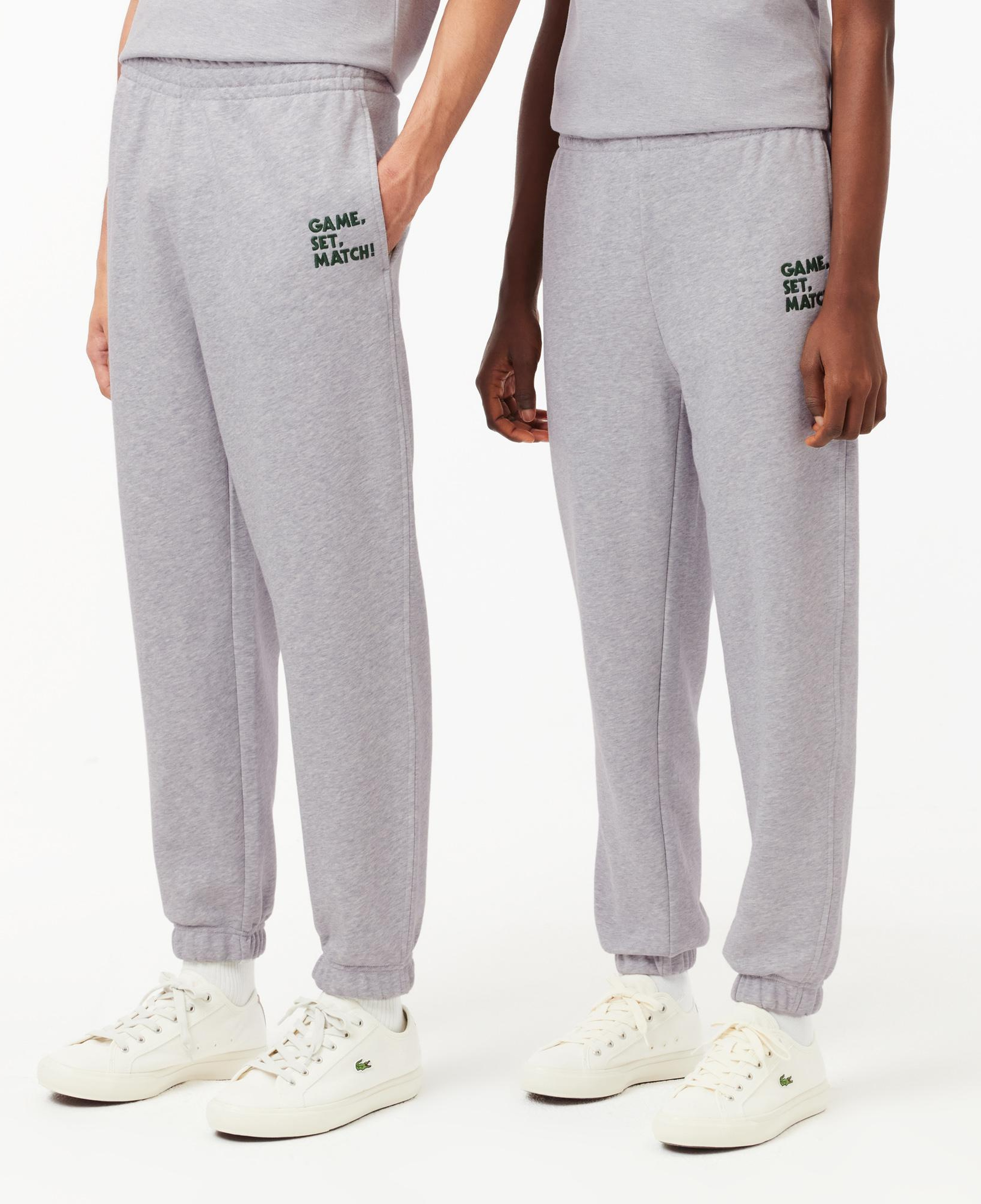 Unisex Relaxed Fit Gri Eşofman Altı