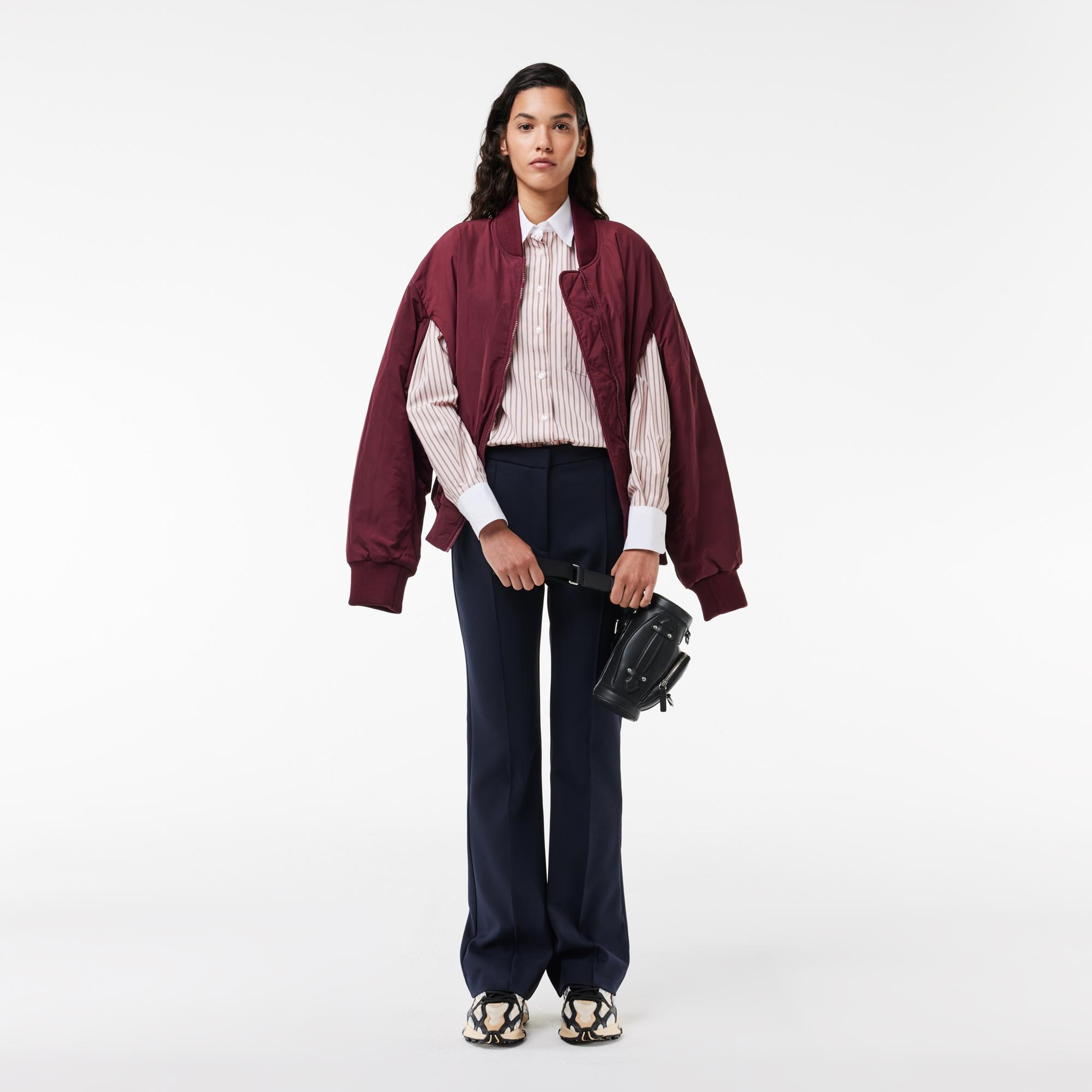 Kadın Flare Fit Lacivert Pantolon