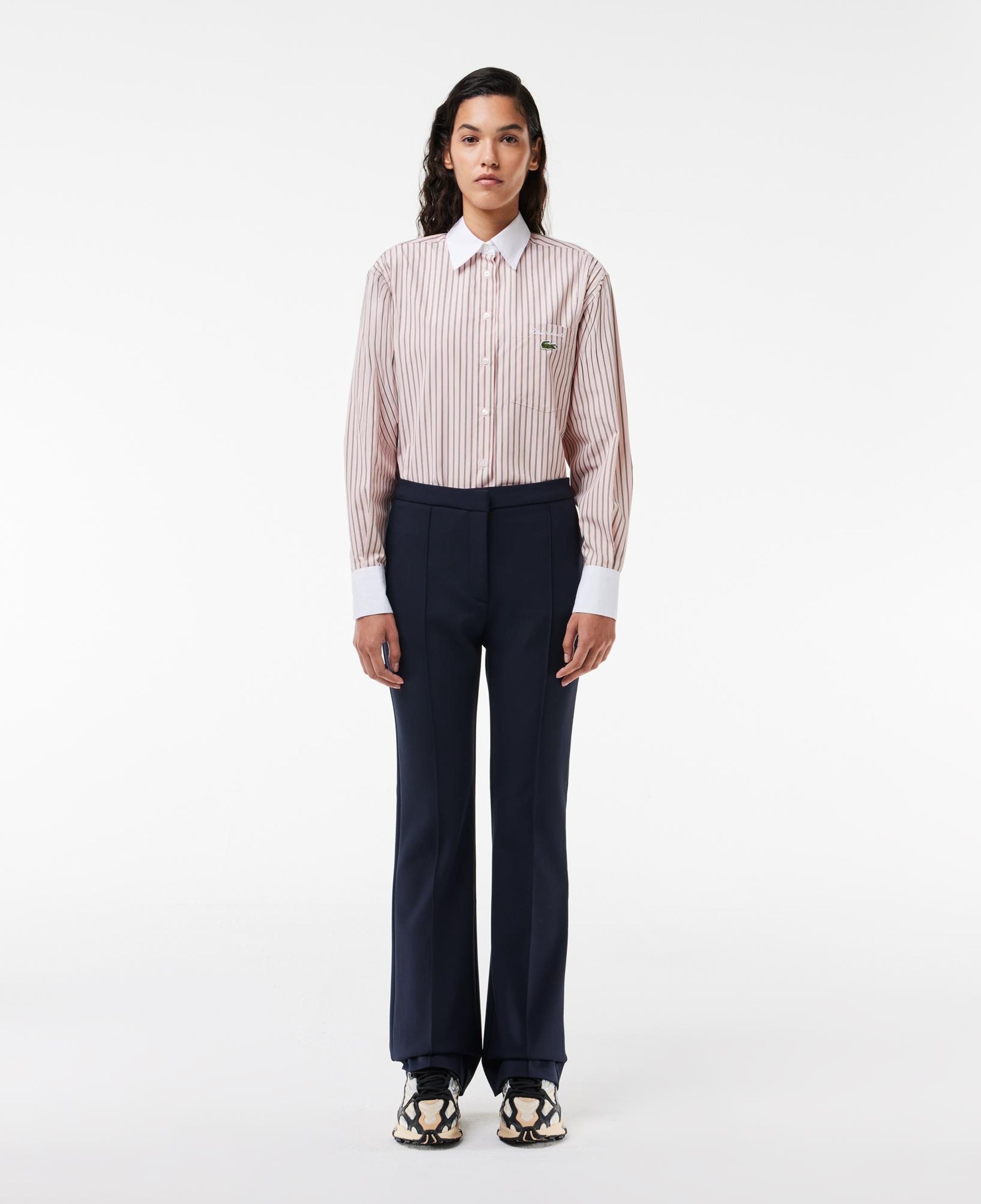 Kadın Flare Fit Lacivert Pantolon