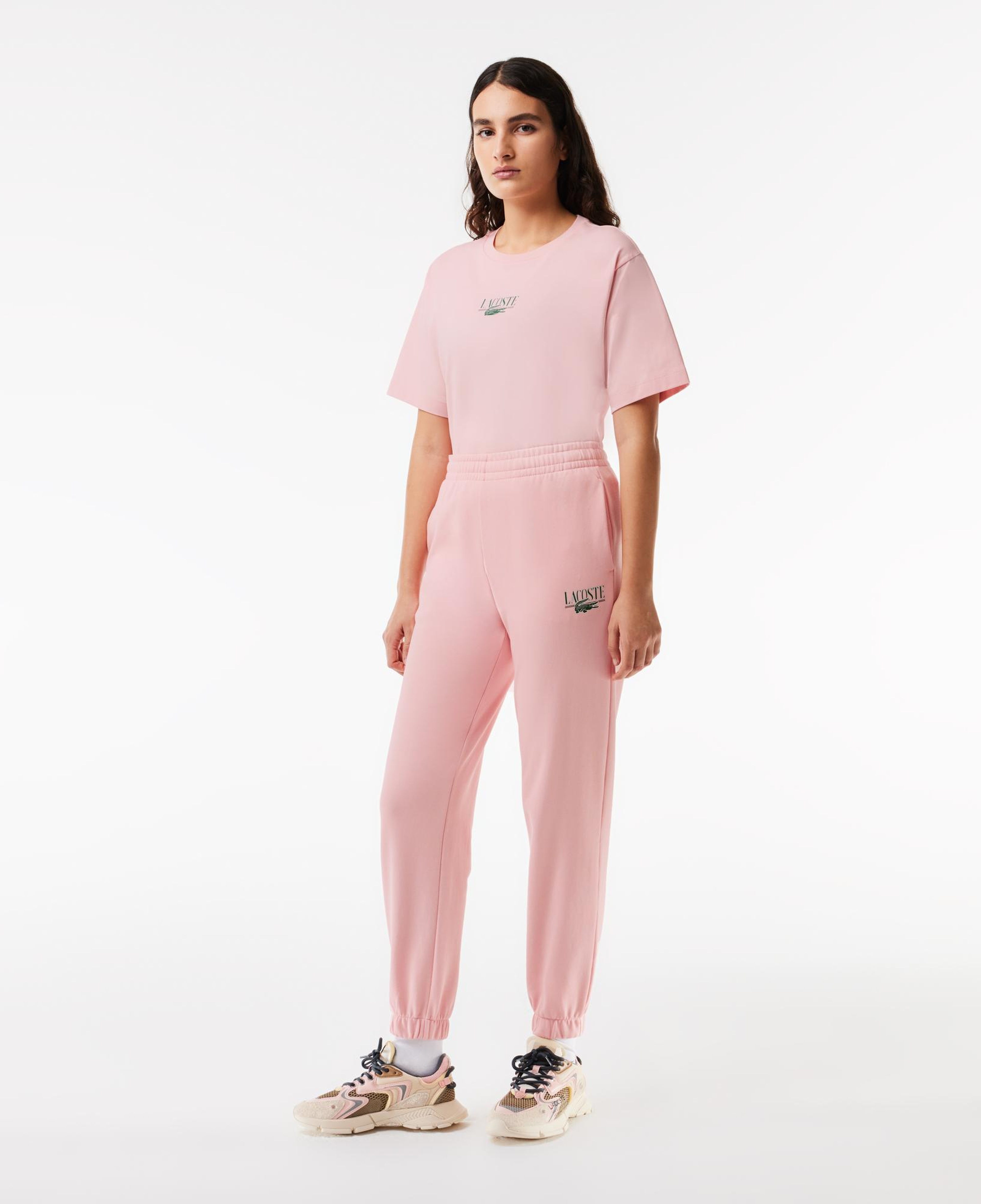 Kadın Jogger Pembe Eşofman Altı